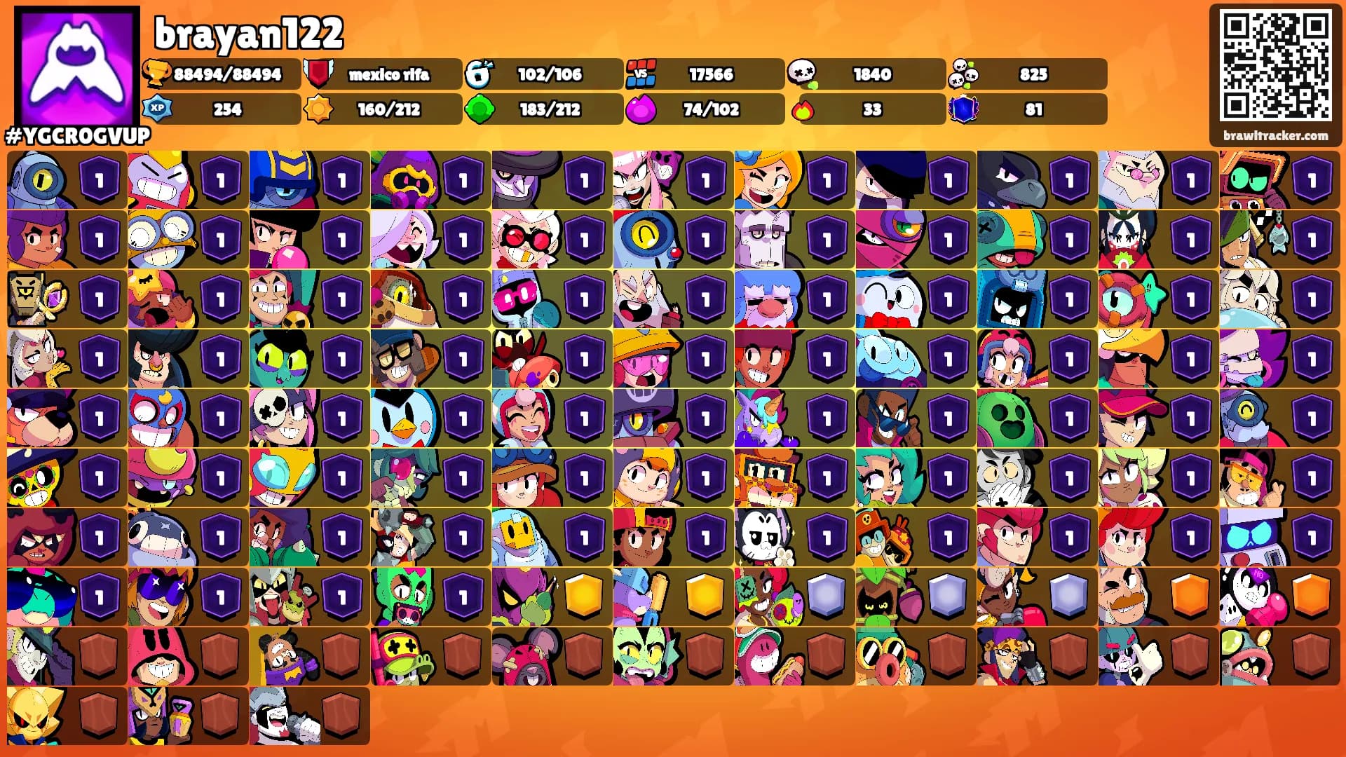 brayan122's Ranks