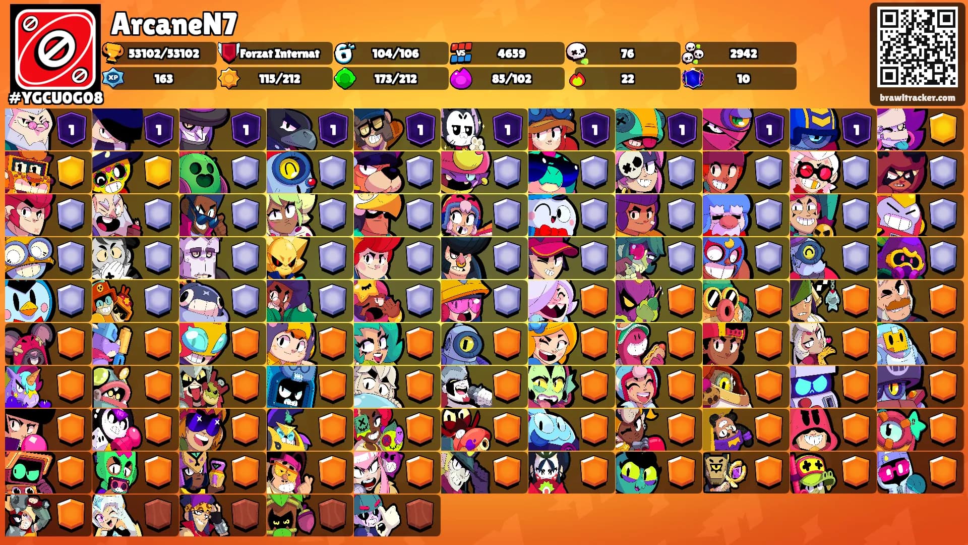 ArcaneN7's Ranks