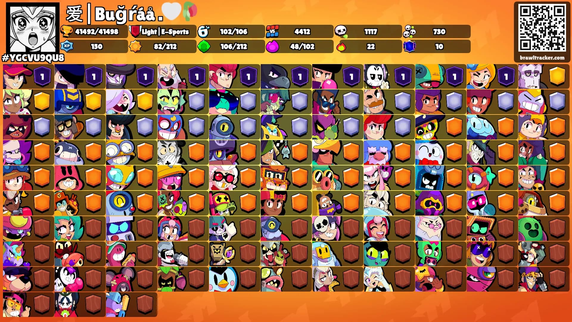 爱|Buğŕáå .🤍🥀's Ranks