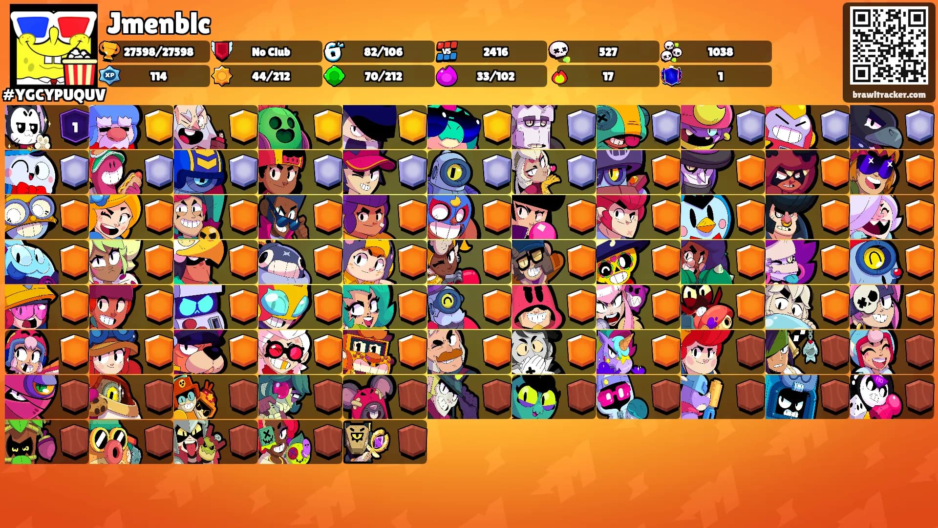 Jmenblc's Ranks