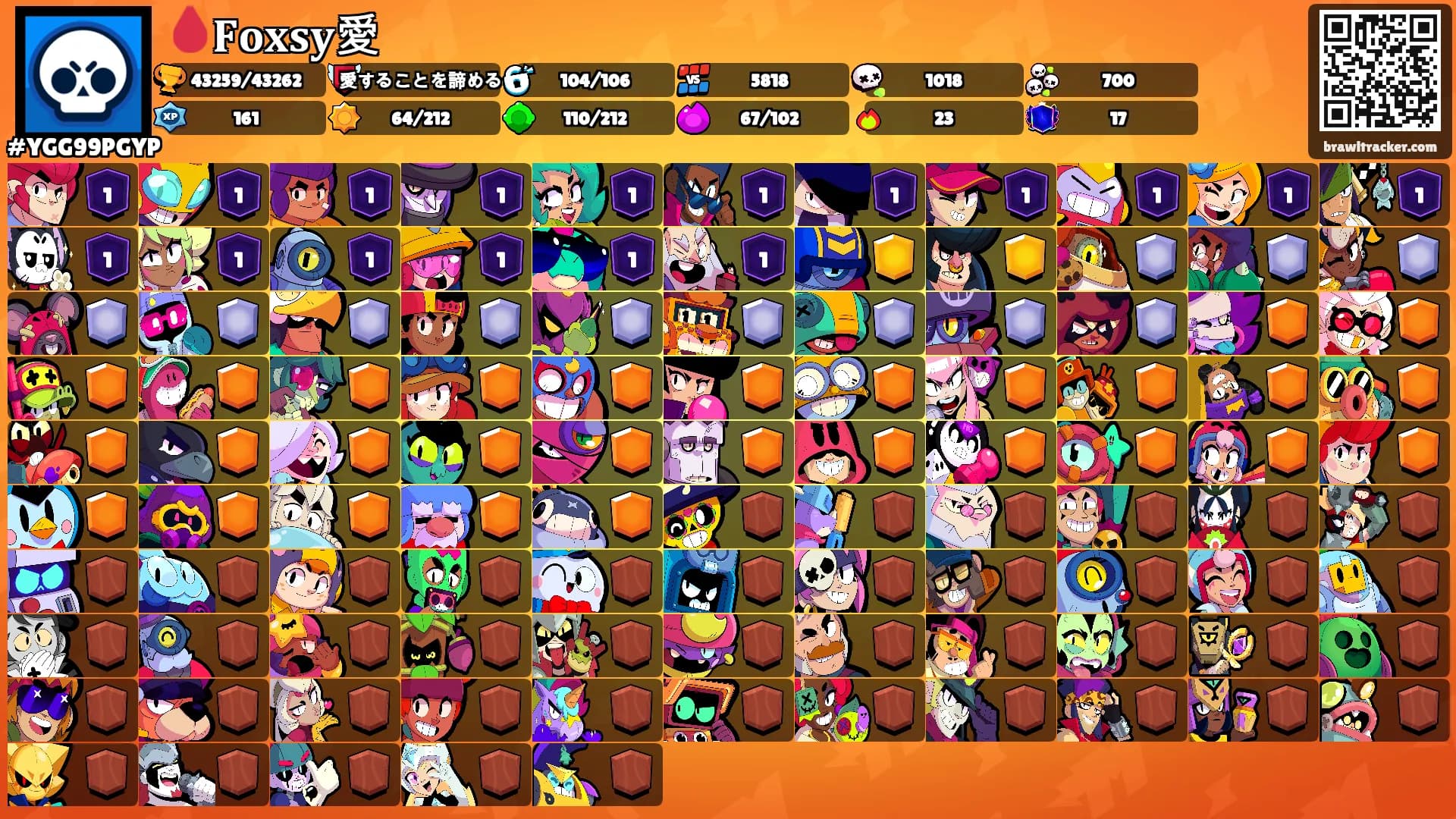 🩸𝐅𝐨𝐱𝐬𝐲愛's Ranks