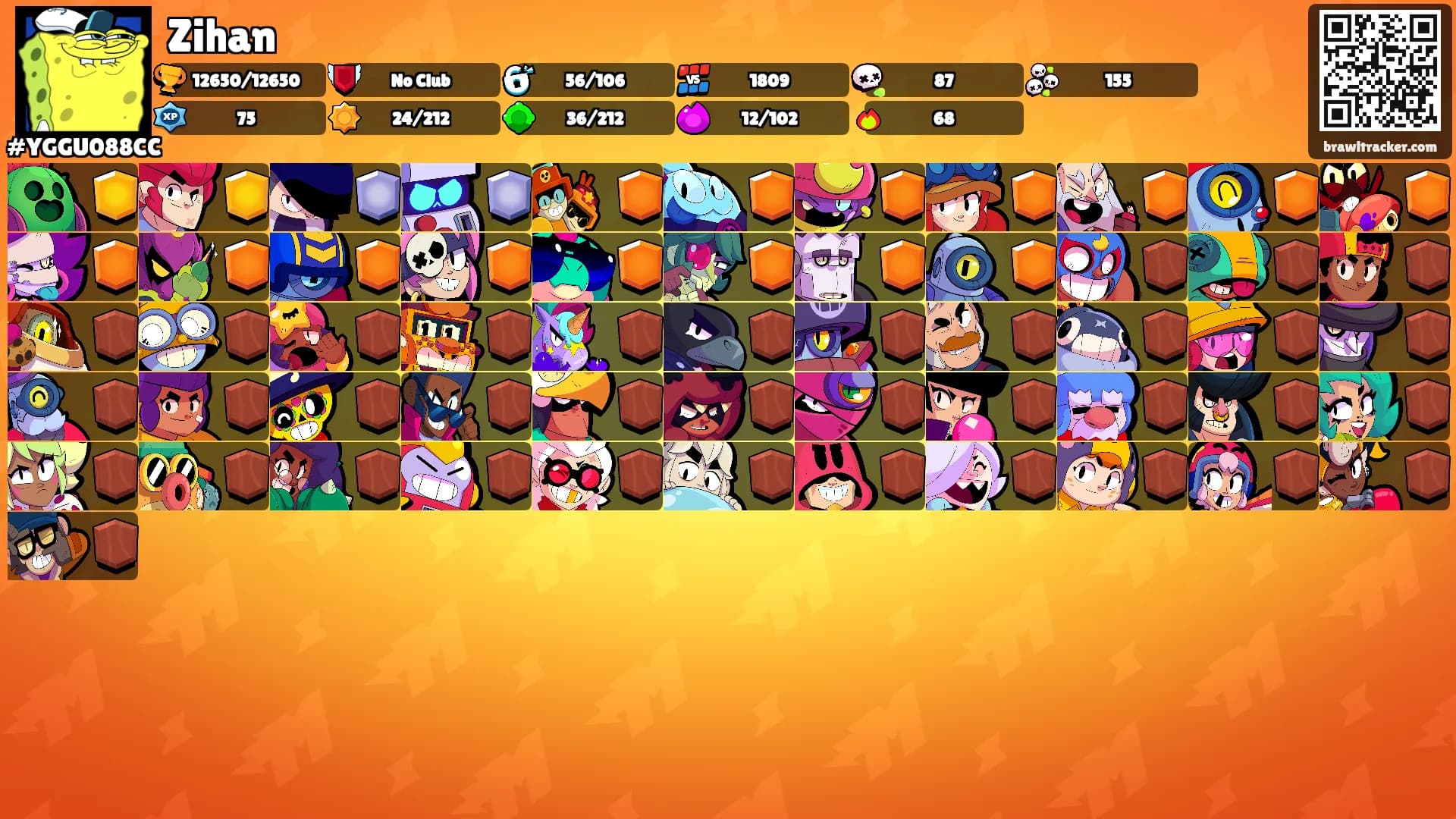 Zihan's Ranks