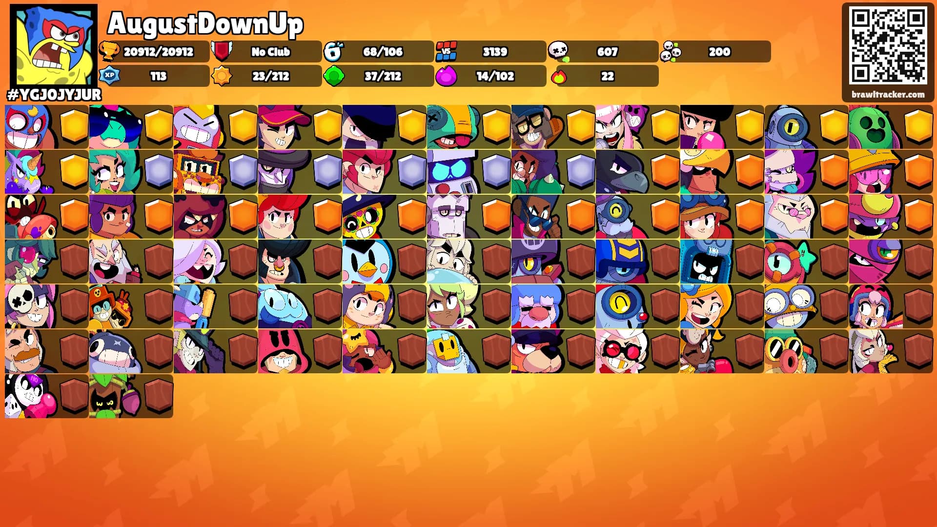AugustDownUp's Ranks