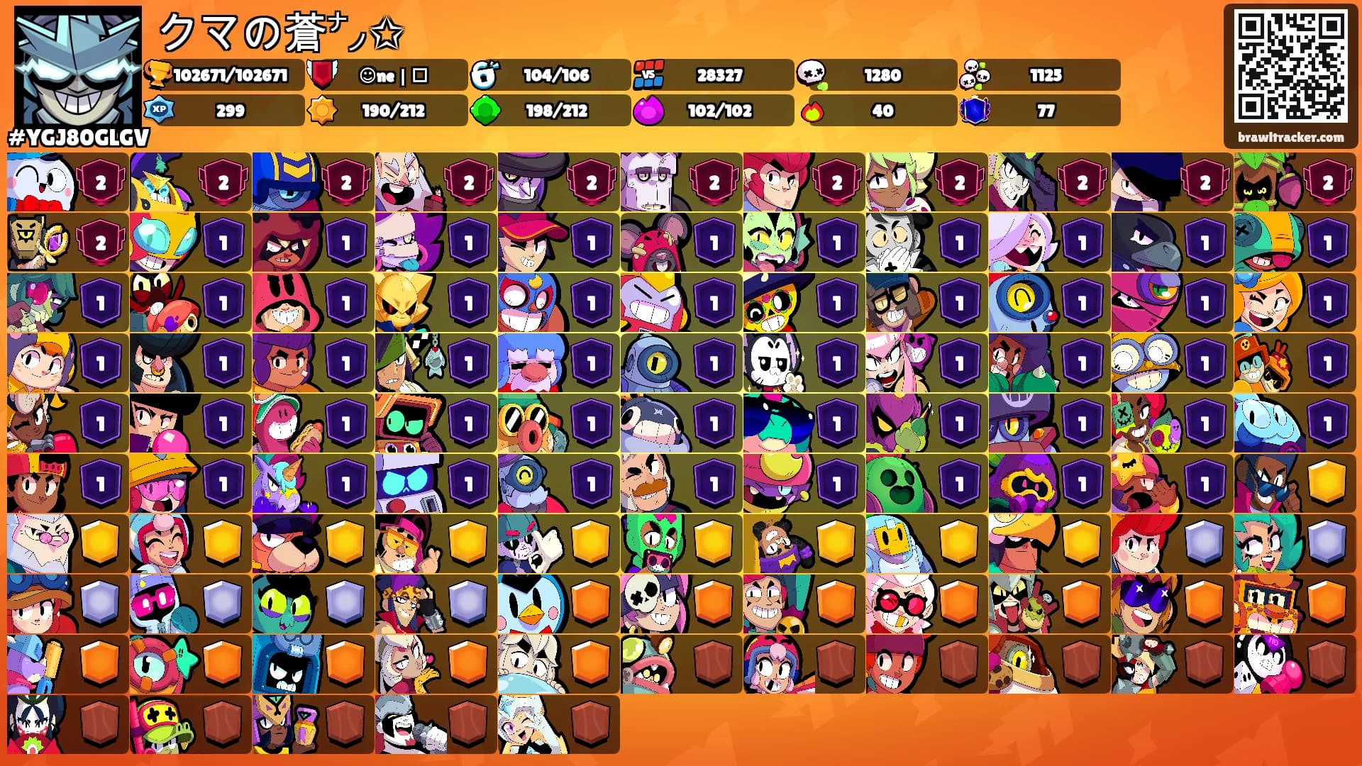 クマの蒼㌨✩'s Ranks
