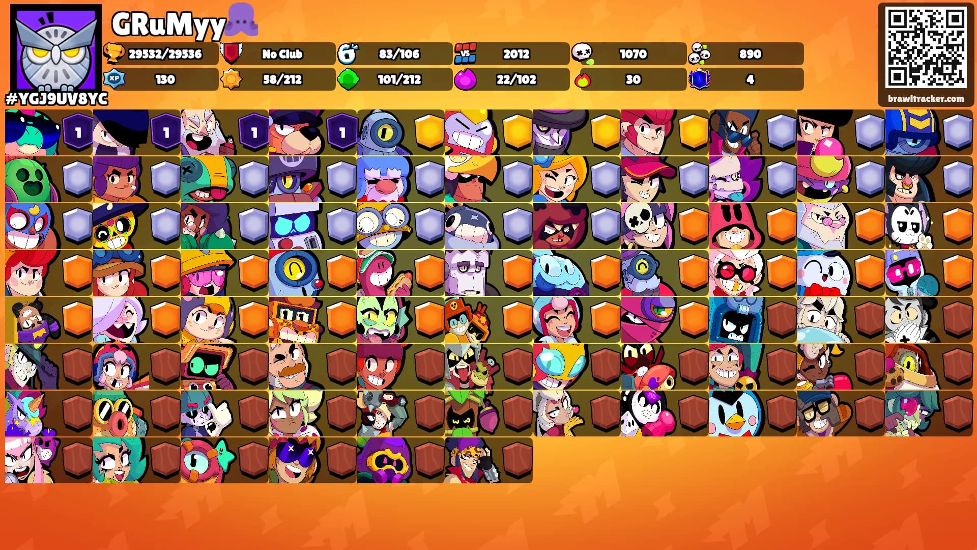 GRuMyy🐙's Ranks