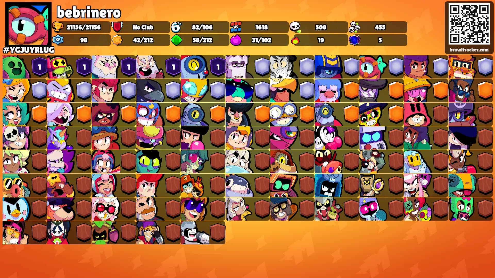 bebrinero's Ranks