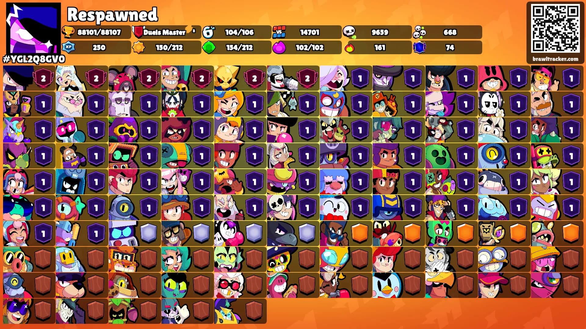 Respawned's Ranks