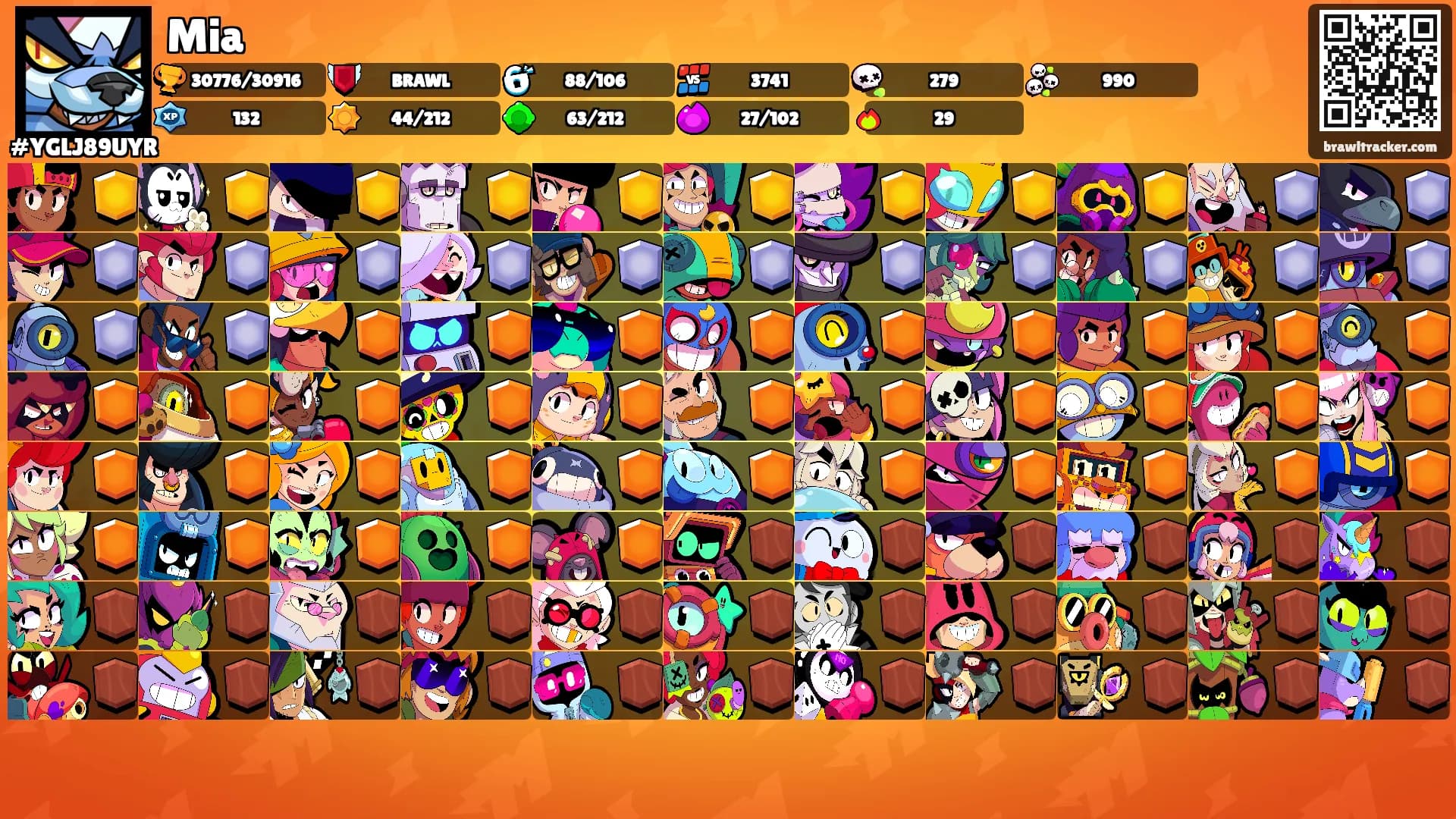 Mia's Ranks