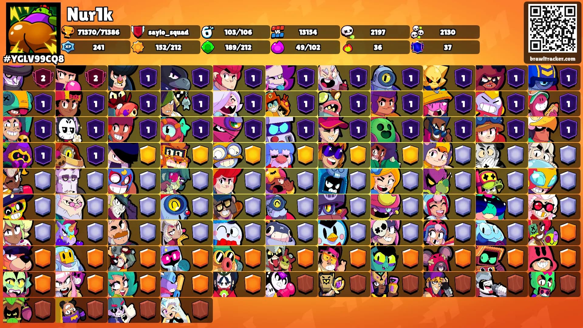Nur1k's Ranks