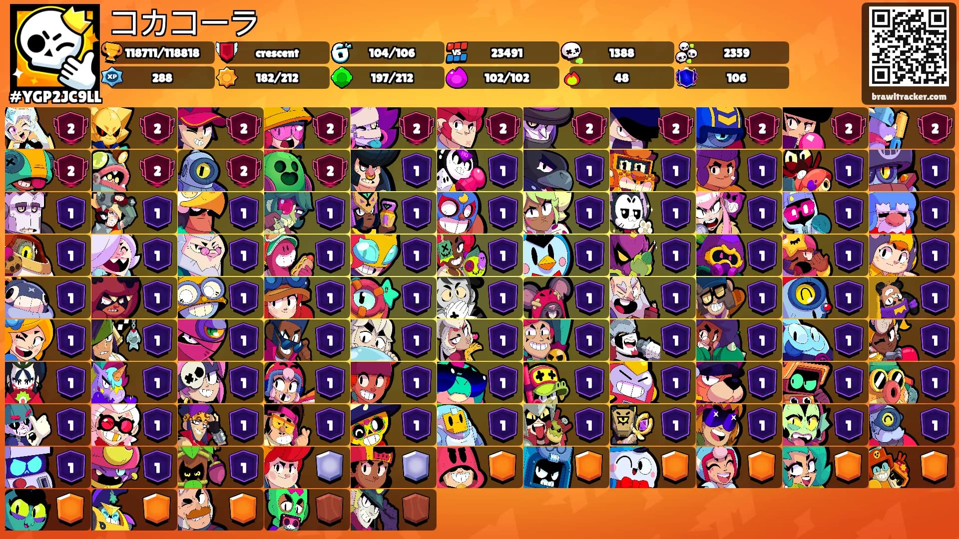 コカコーラ's Ranks