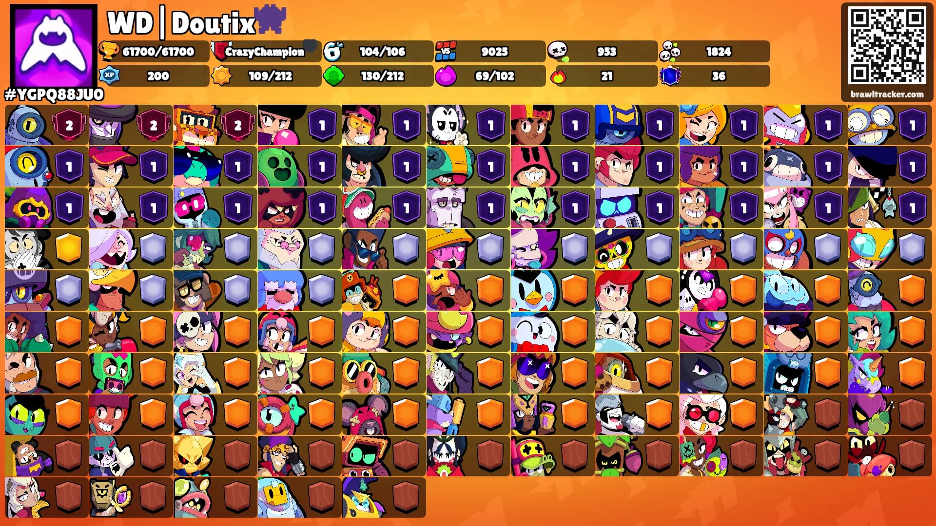 WD|Doutix👾's Ranks