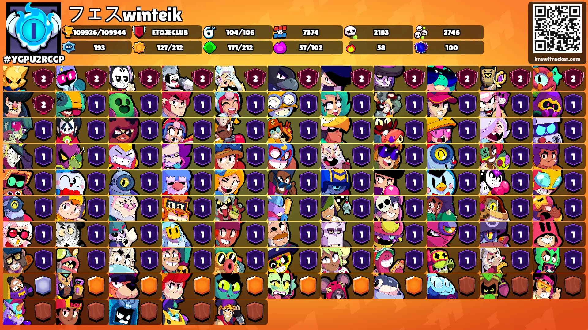 フェスwinteik's Ranks