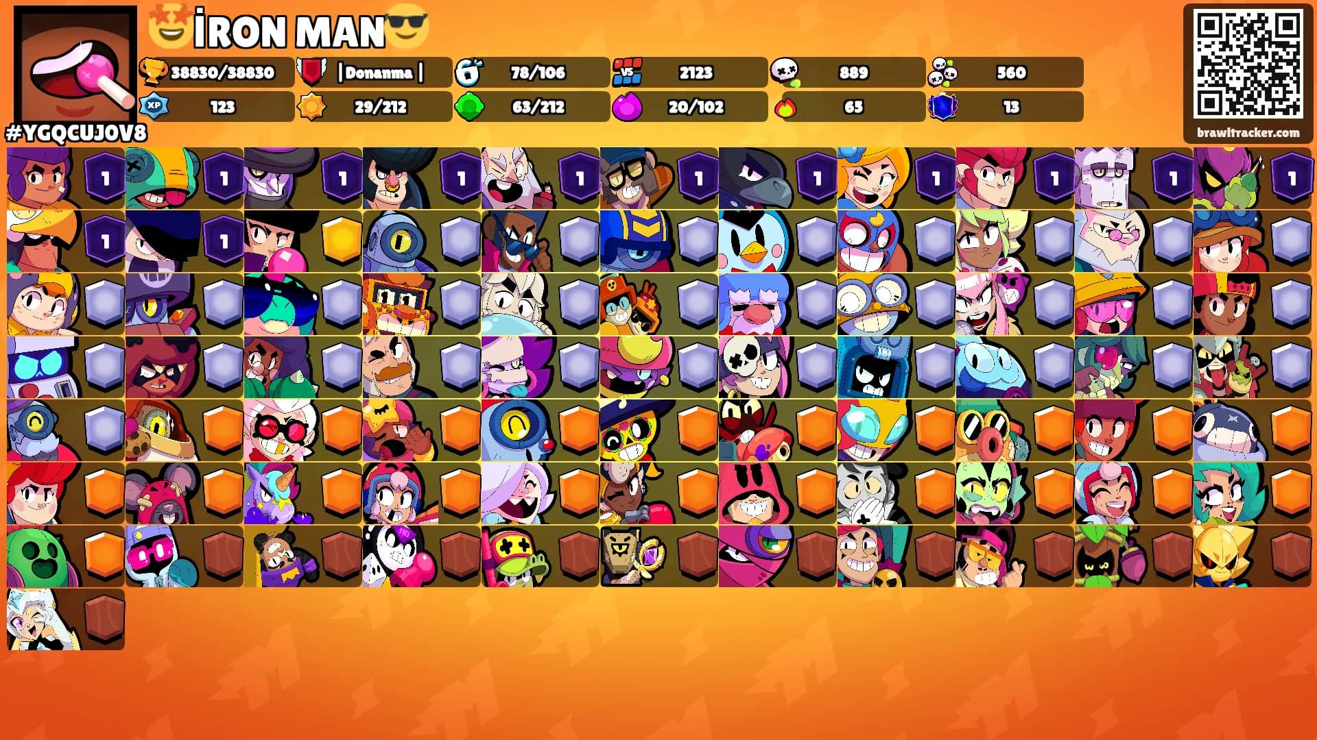 🤩İRON MAN😎's Ranks