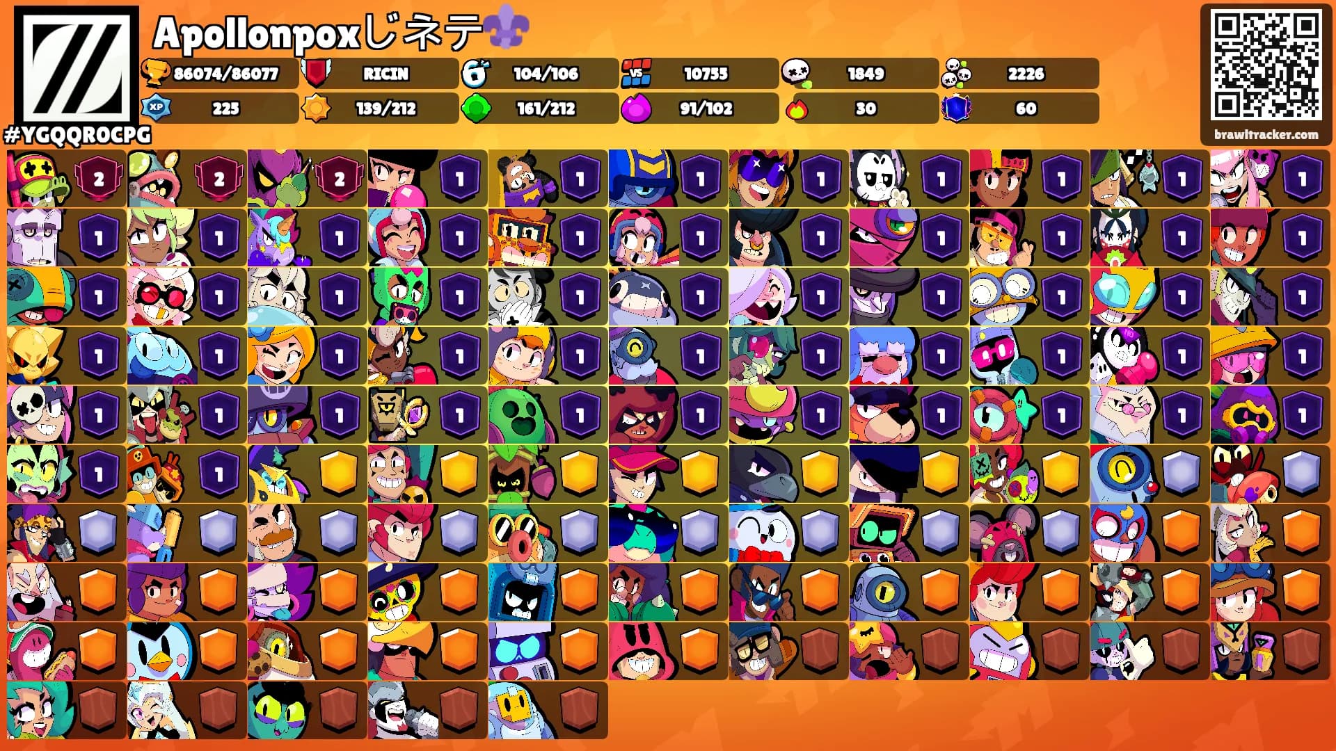Apollonpoxじネテ⚜️'s Ranks