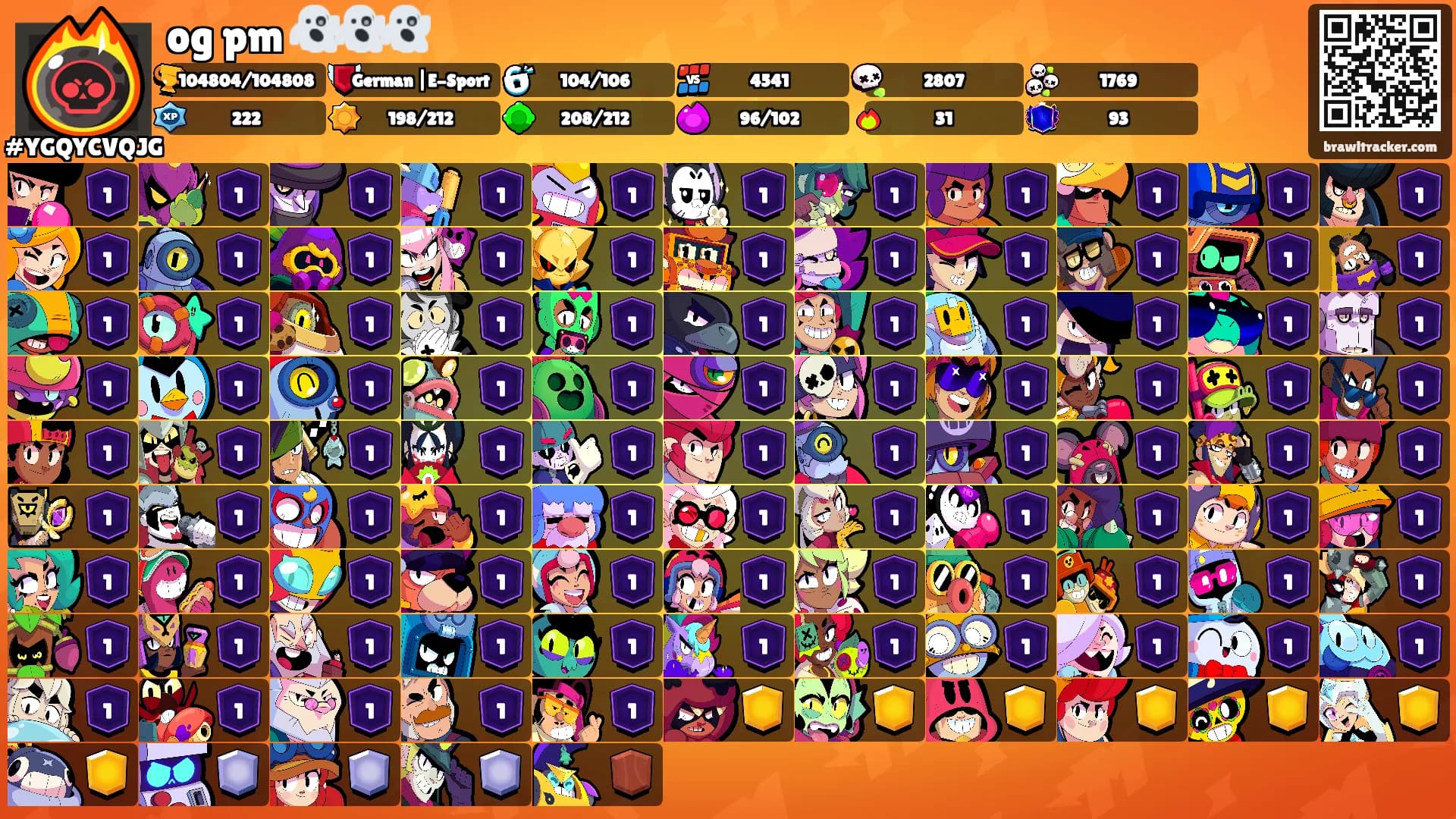 og pm 👻👻👻's Ranks