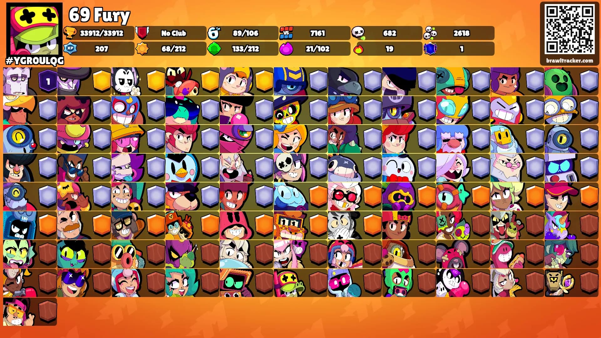 69 Fury's Ranks