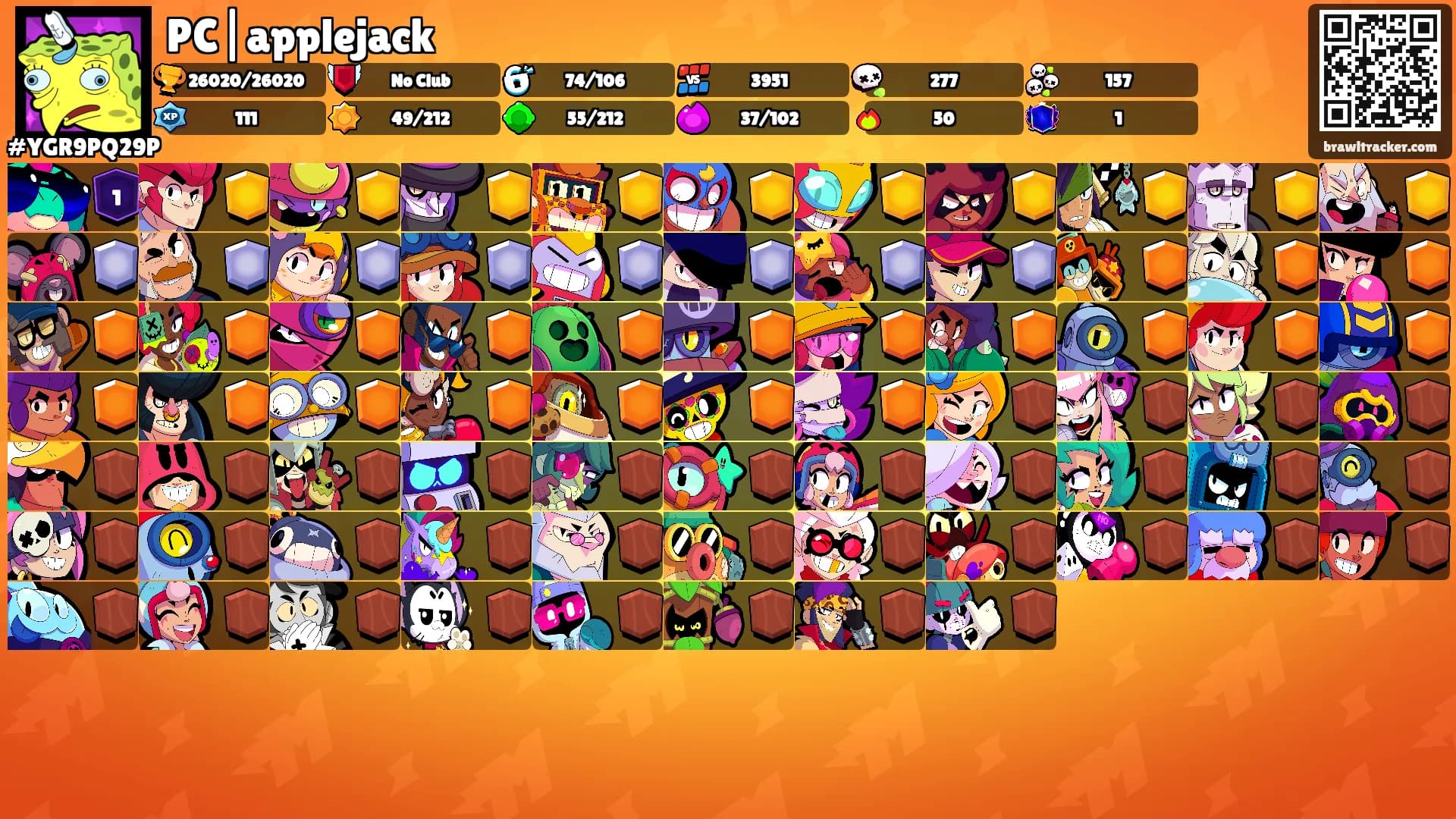 PC|applejack's Ranks