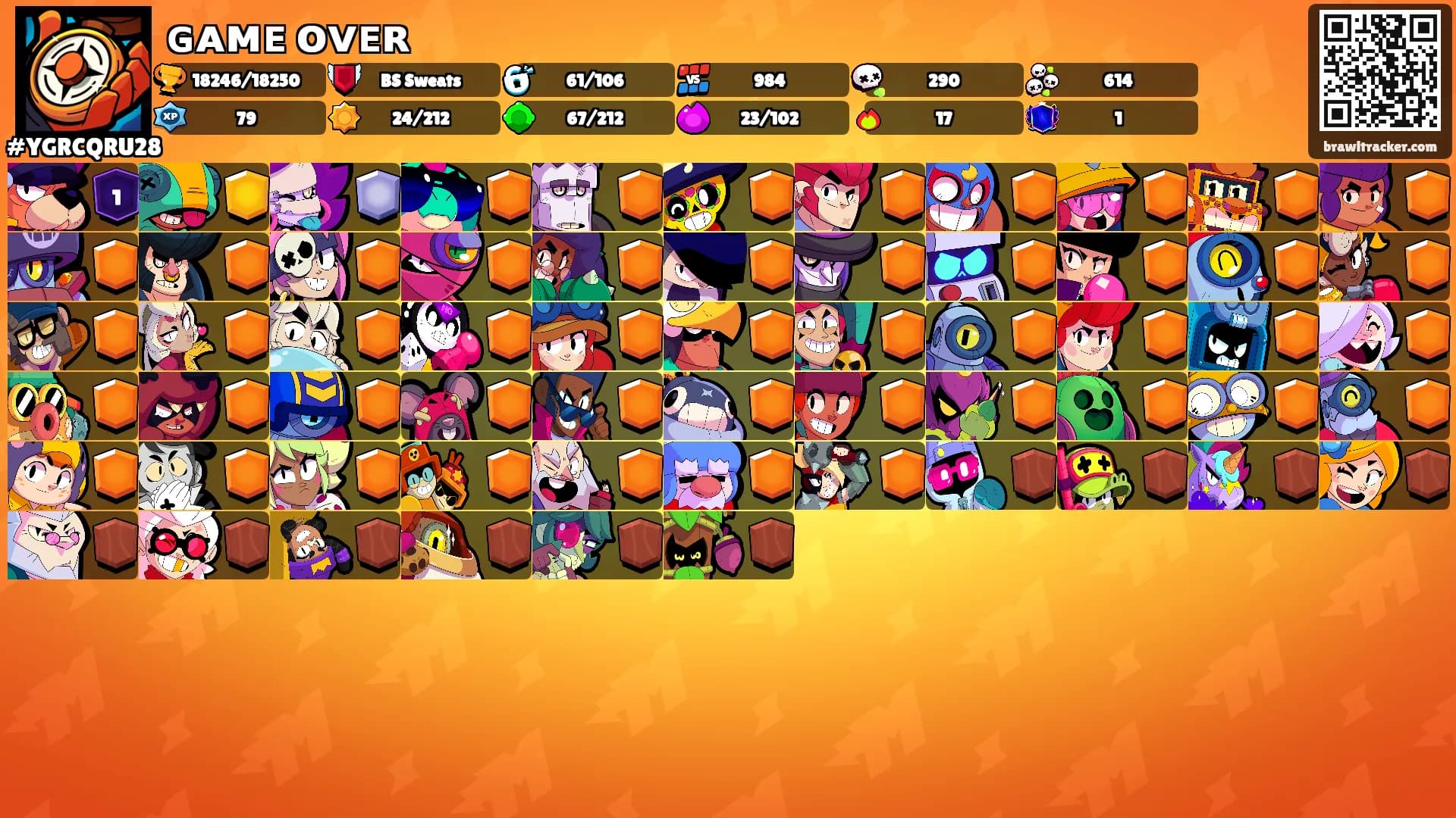 ɢᴀᴍᴇ ᴏᴠᴇʀ's Ranks