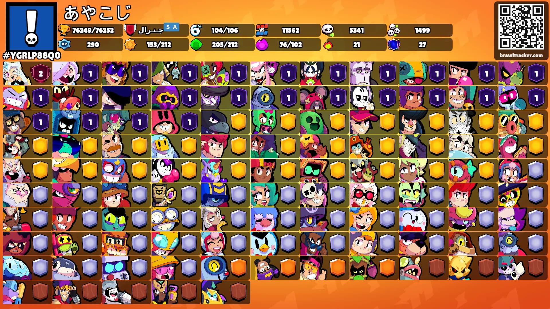 あやこじ's Ranks