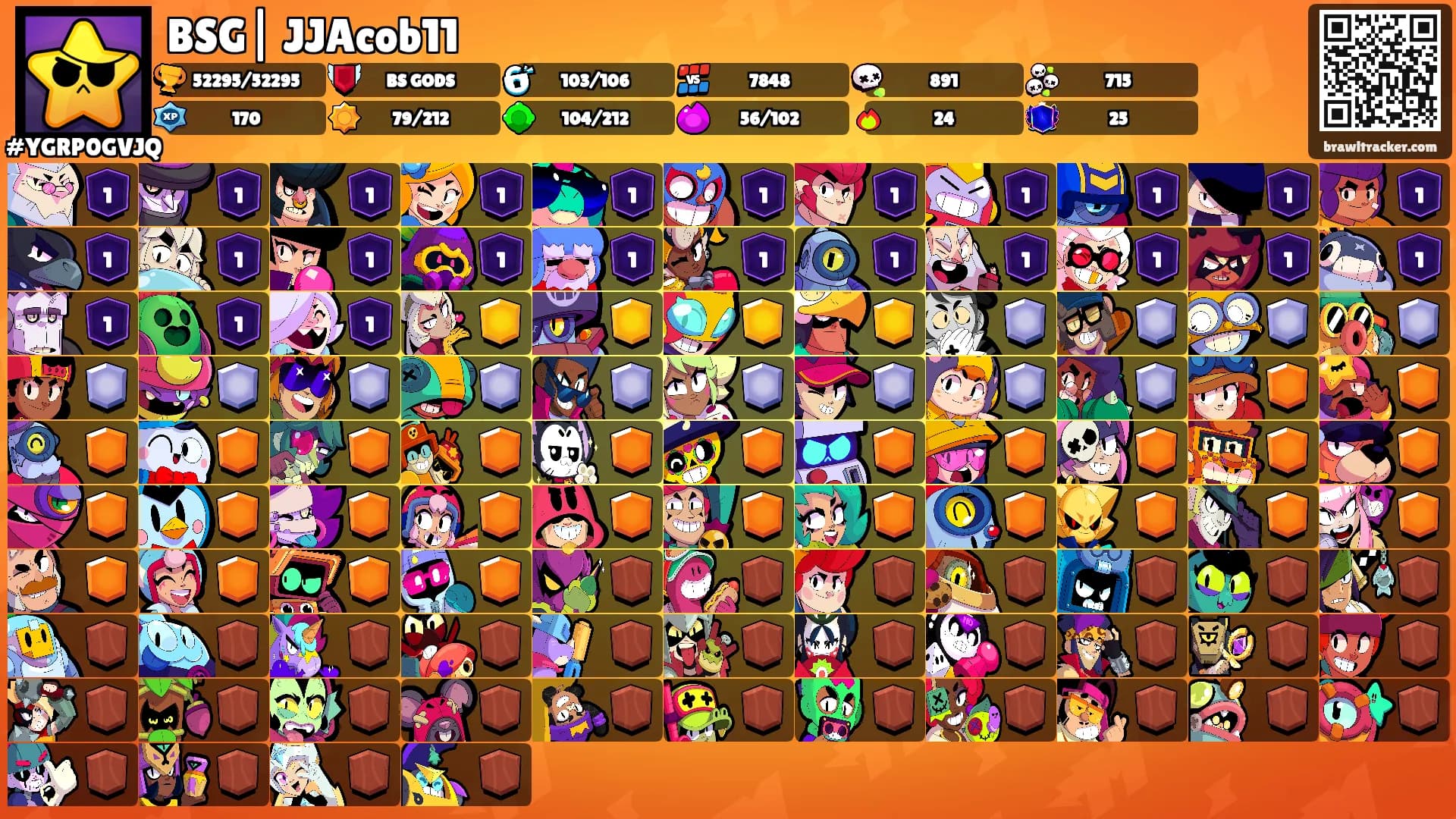 BSG| JJAcob11's Ranks