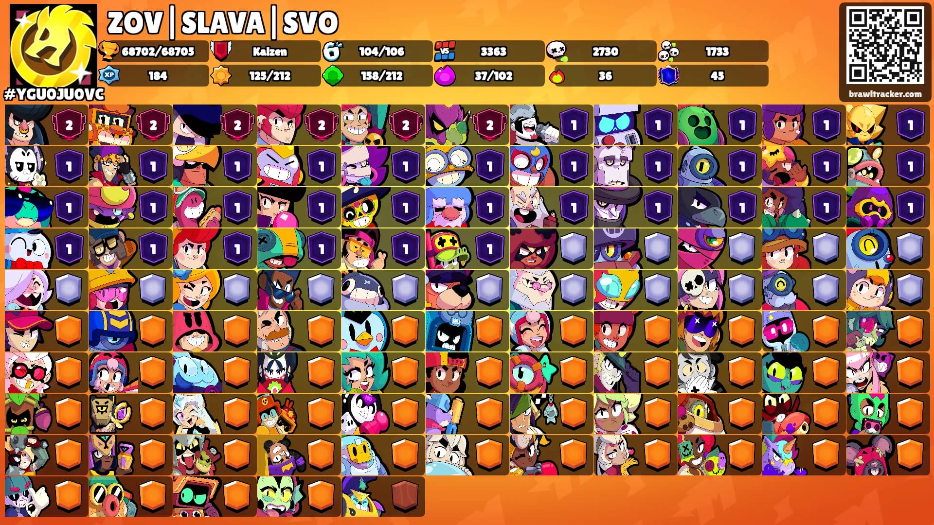 ZOV|SLAVA|SVO's Ranks