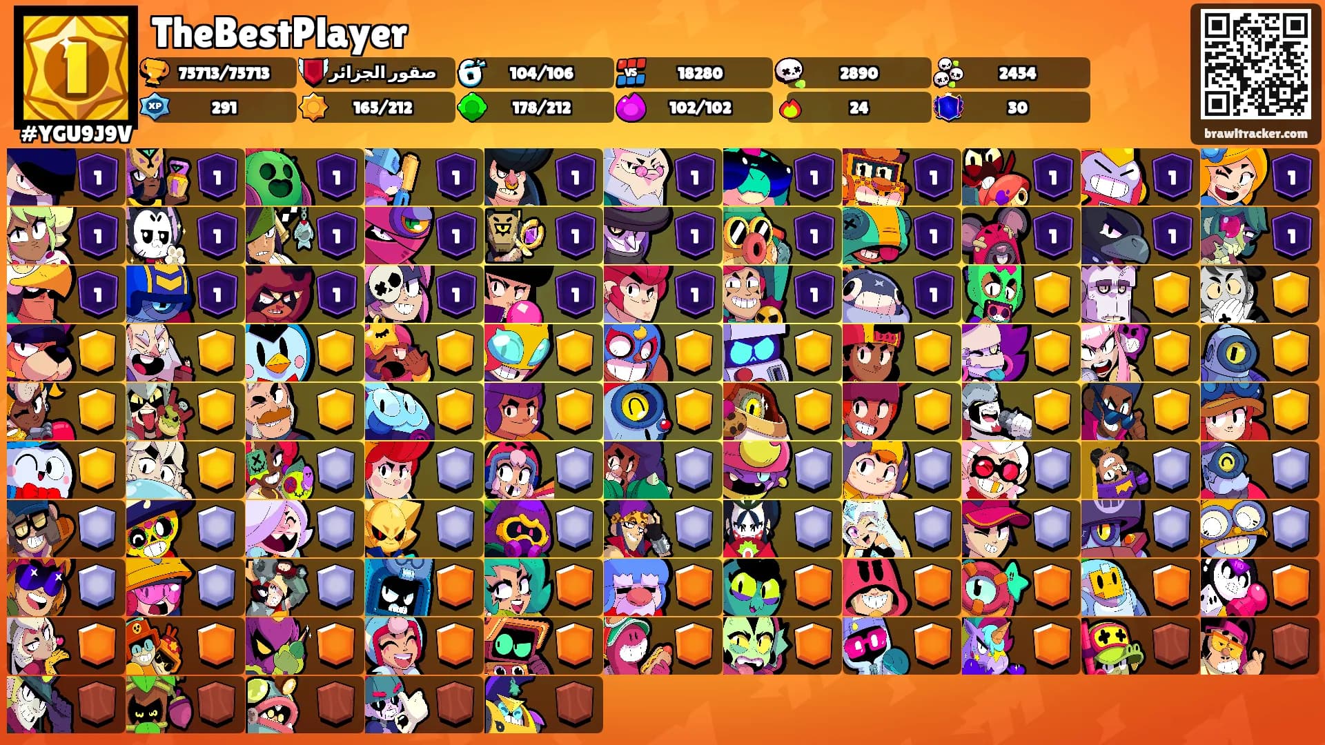 TheBestPlayer's Ranks