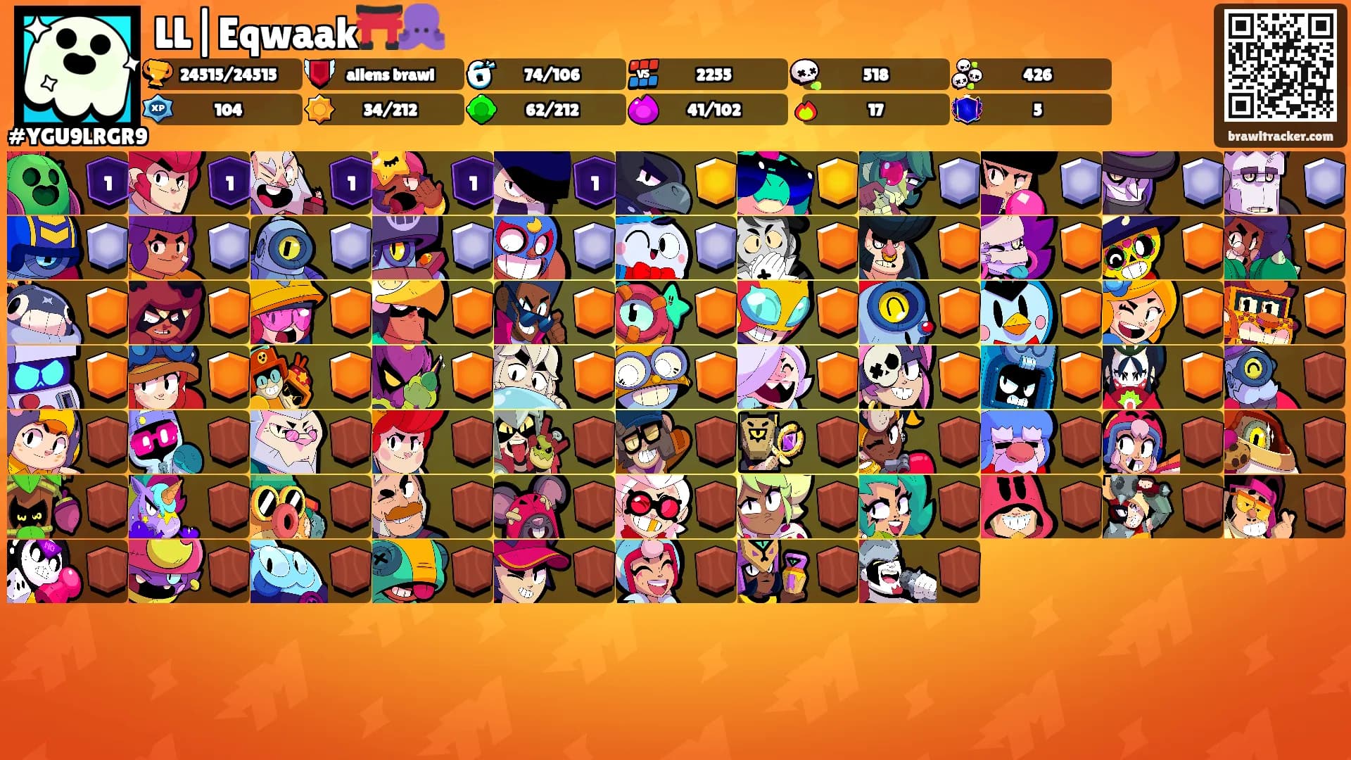 LL|Eqwaak⛩️🐙's Ranks