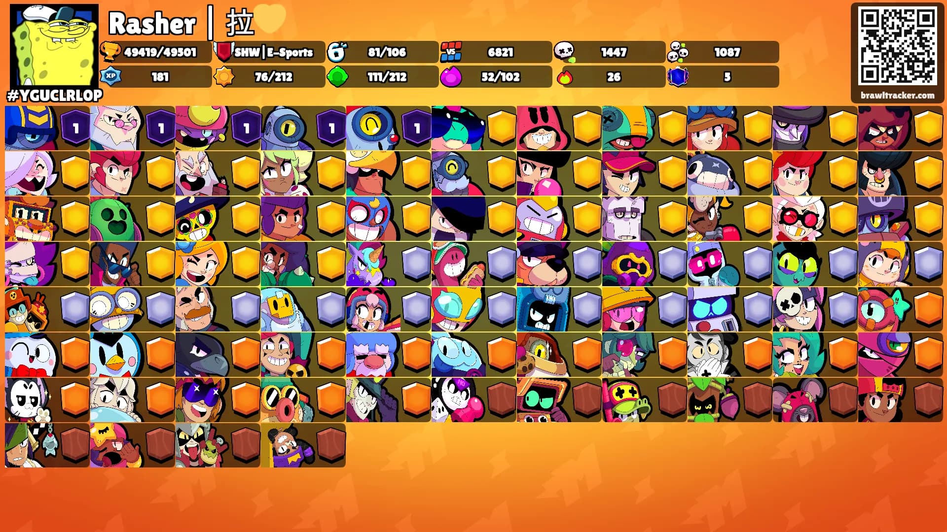 Rasher | 拉💛's Ranks