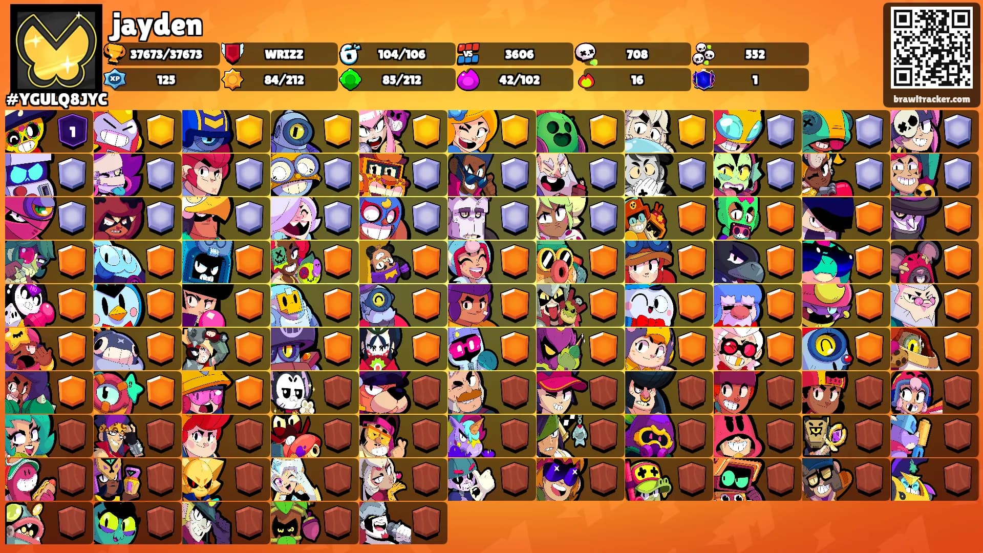 jayden's Ranks