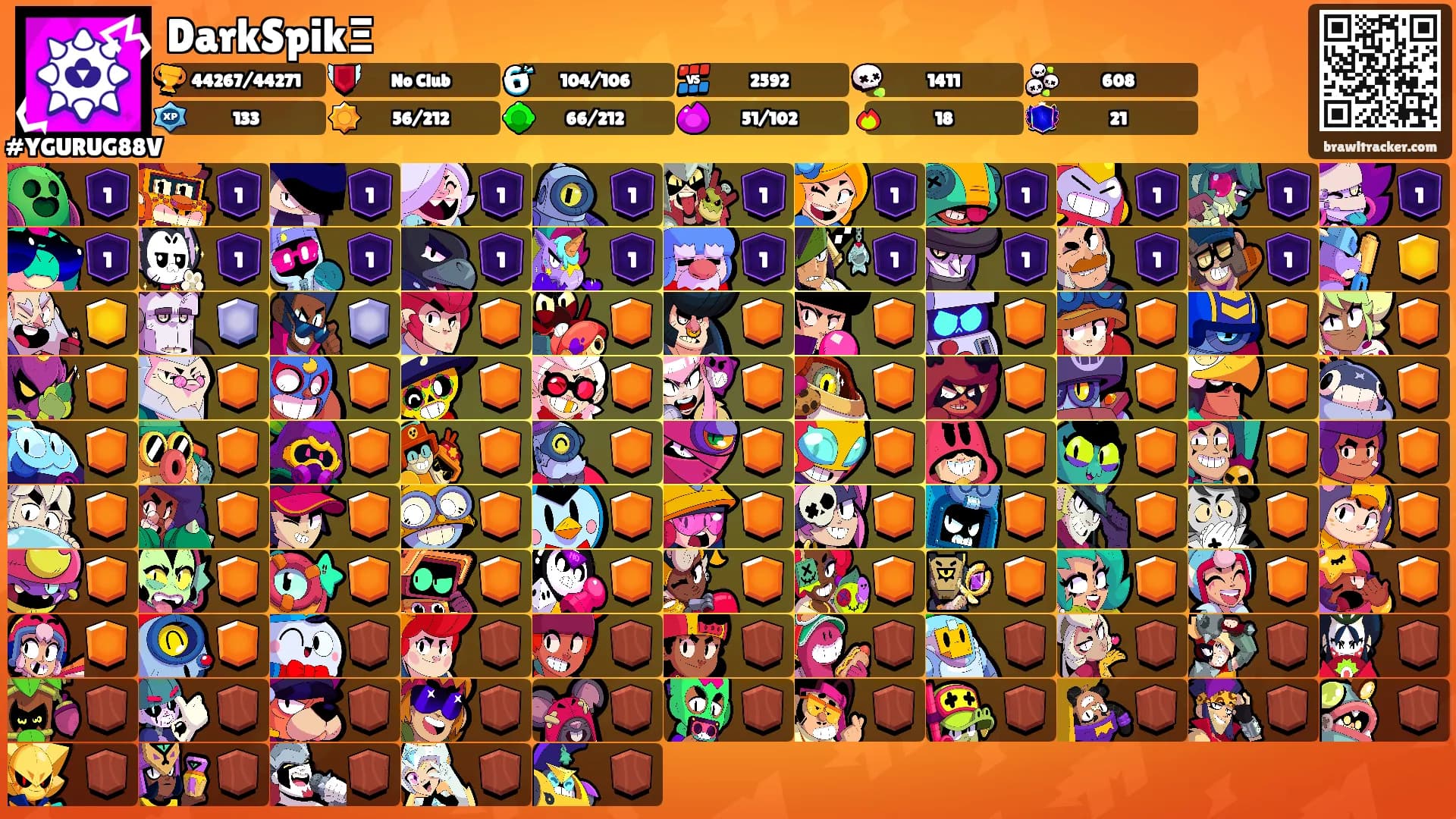 DarkSpikΞ's Ranks