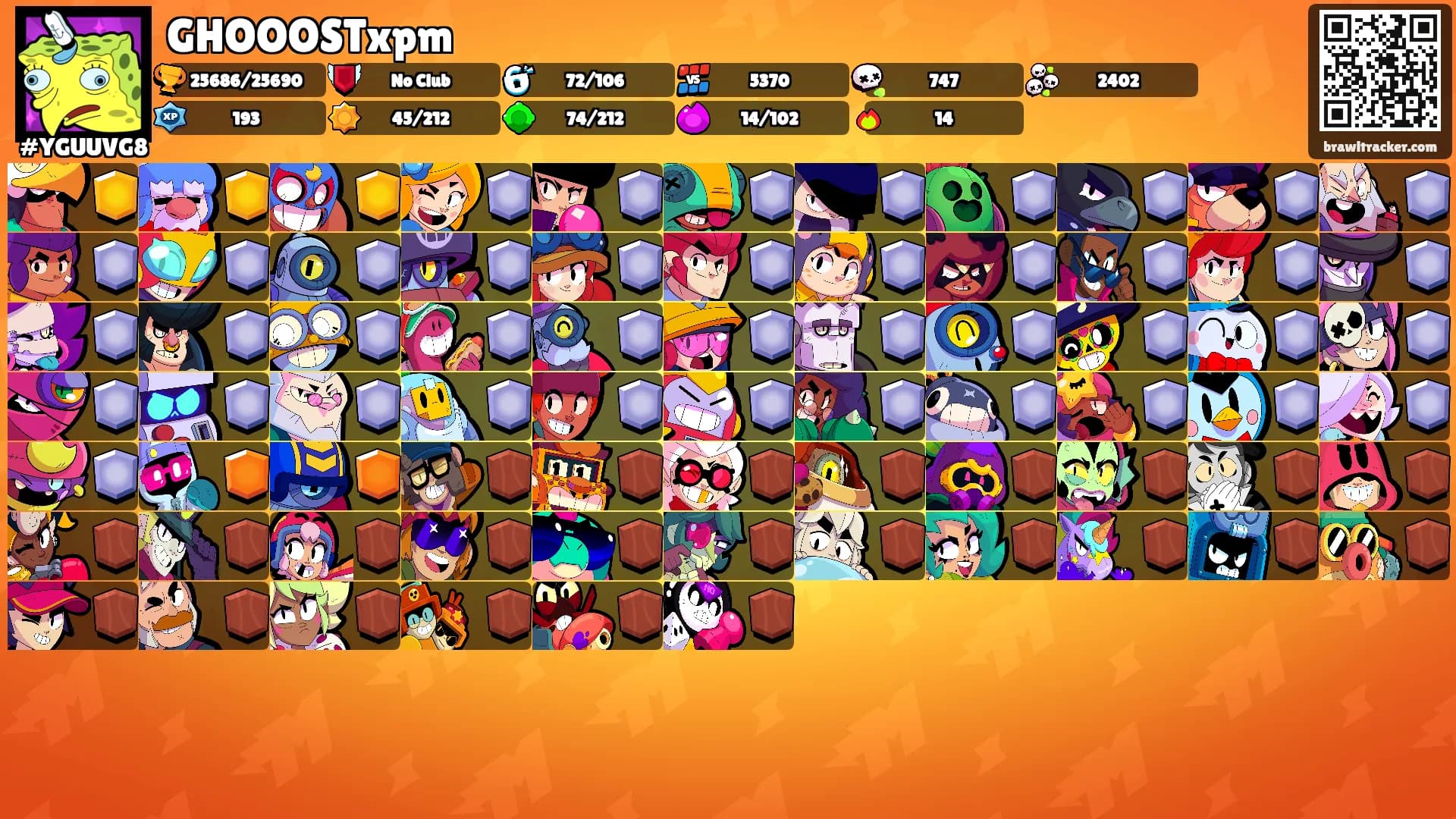 GHOOOSTxpm's Ranks