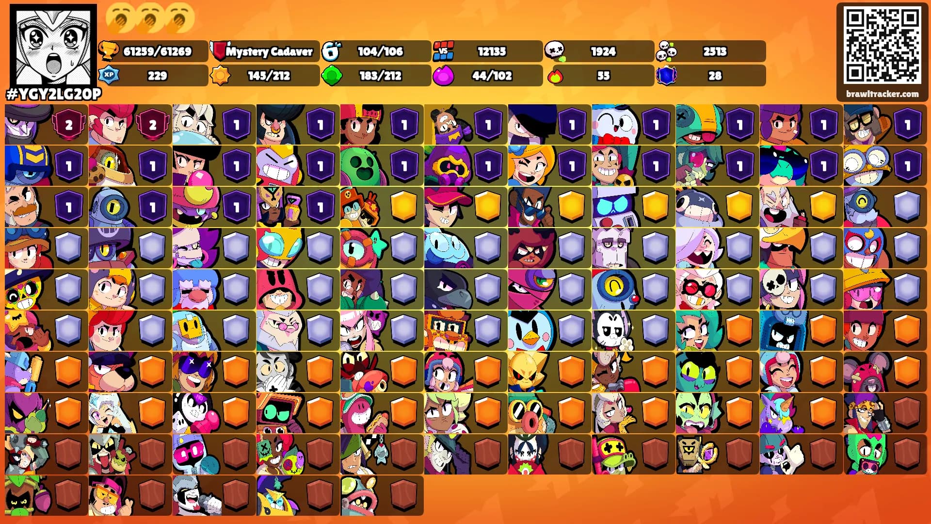 🥱🥱🥱's Ranks
