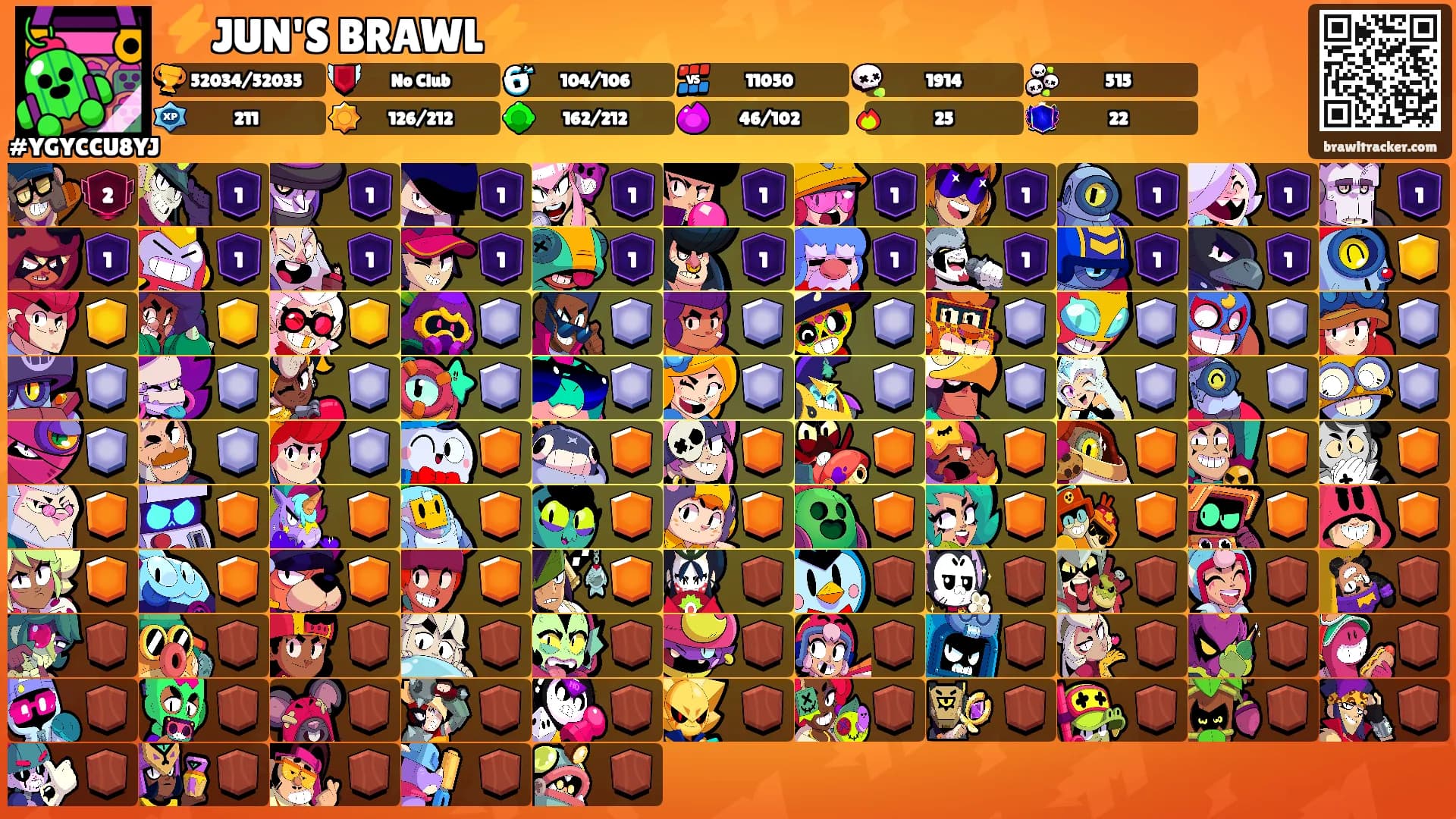 ⚡️JUN'S BRAWL⚡️'s Ranks