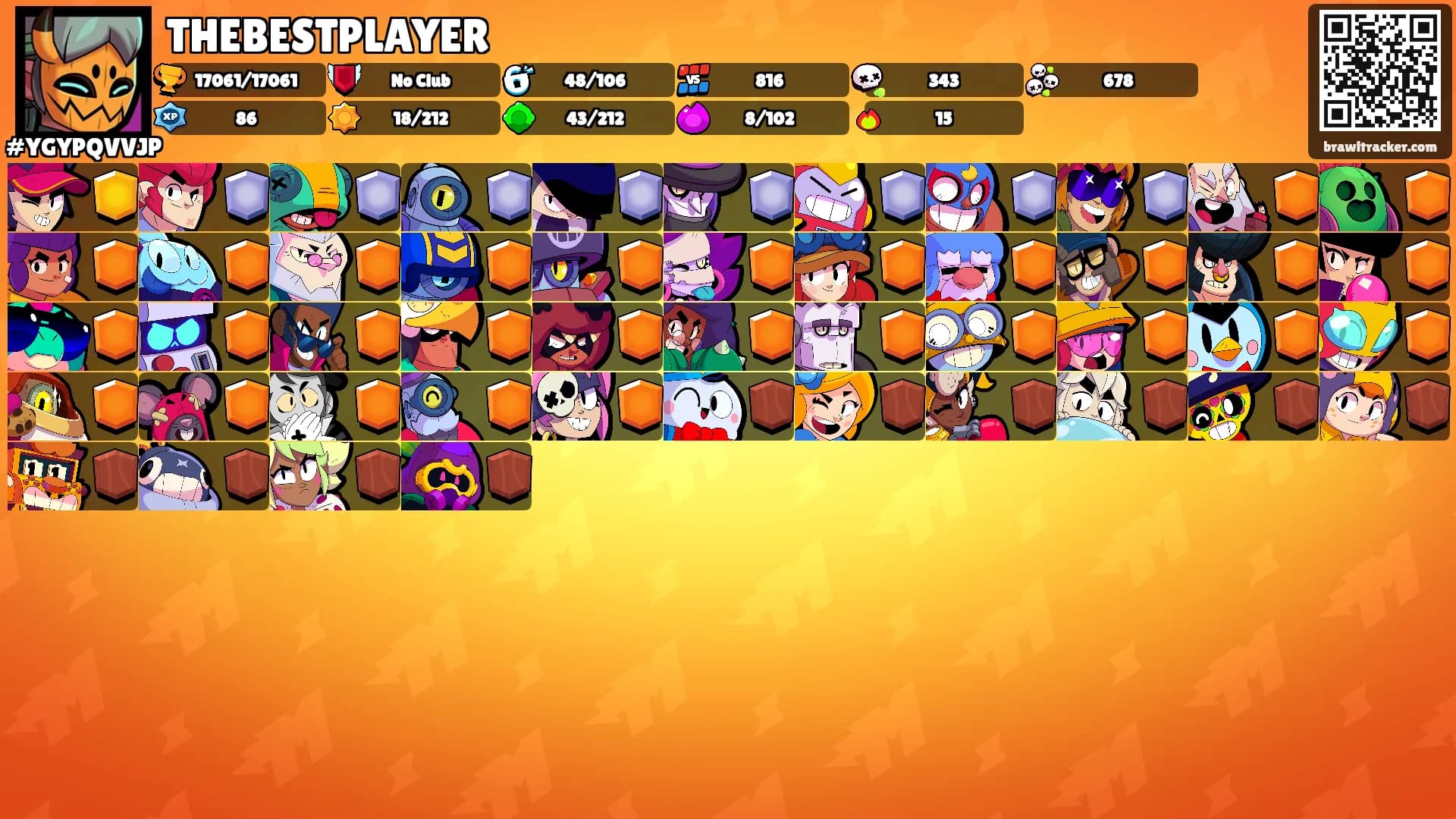 THEBESTPLAYER's Ranks