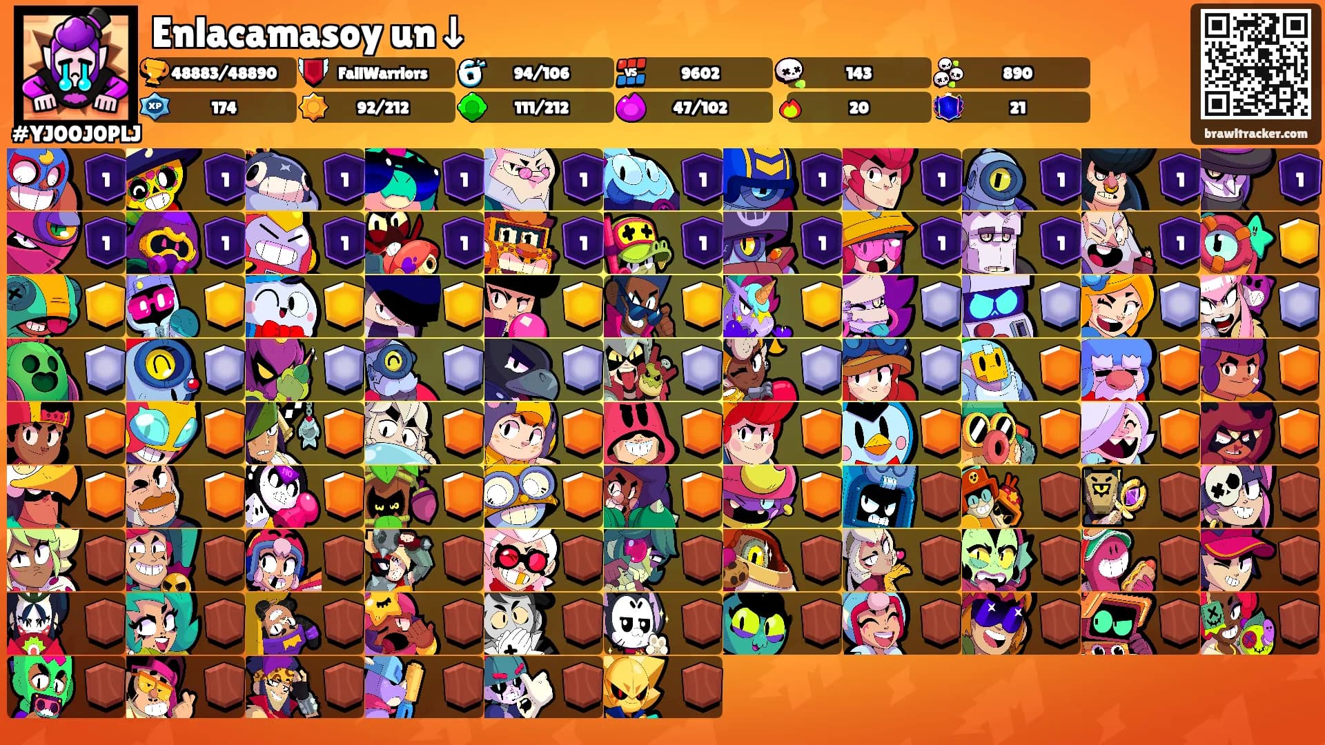 Enlacamasoy un↓'s Ranks
