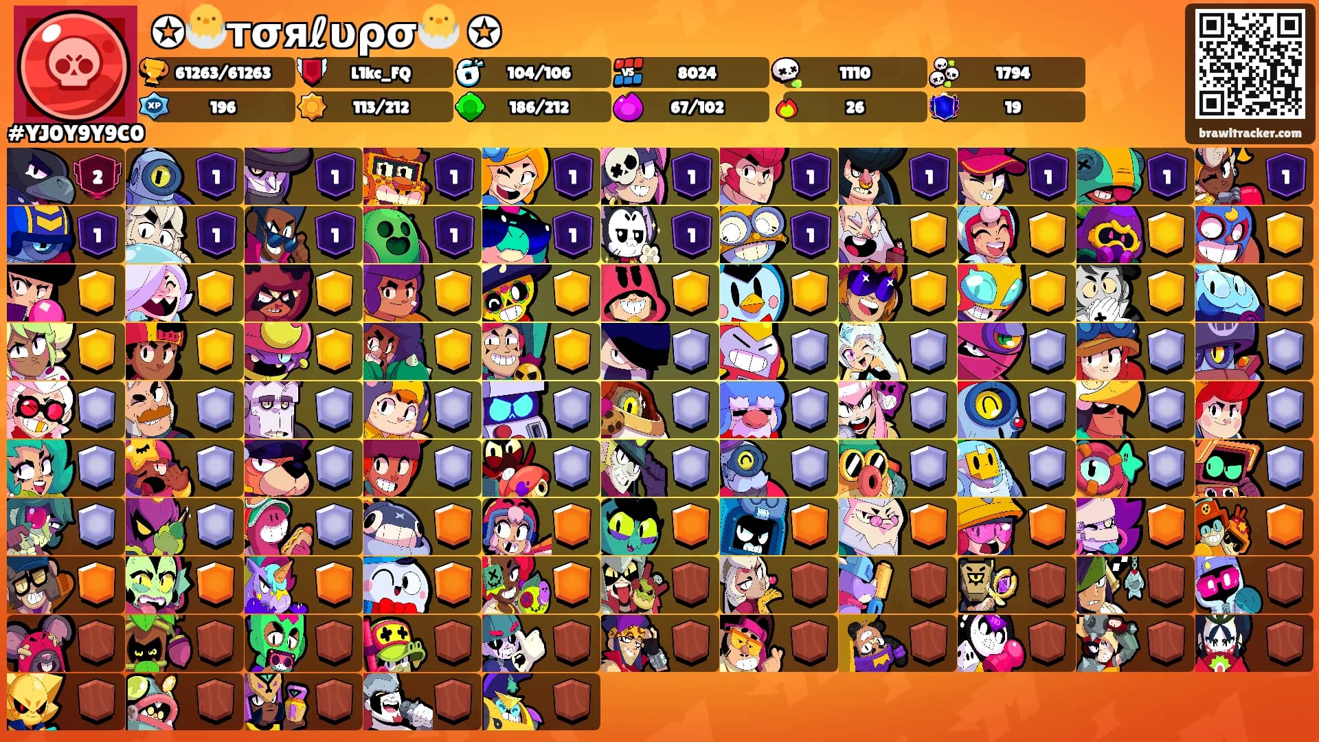 ✪🐣тσяℓυρσ🐣 ✪'s Ranks