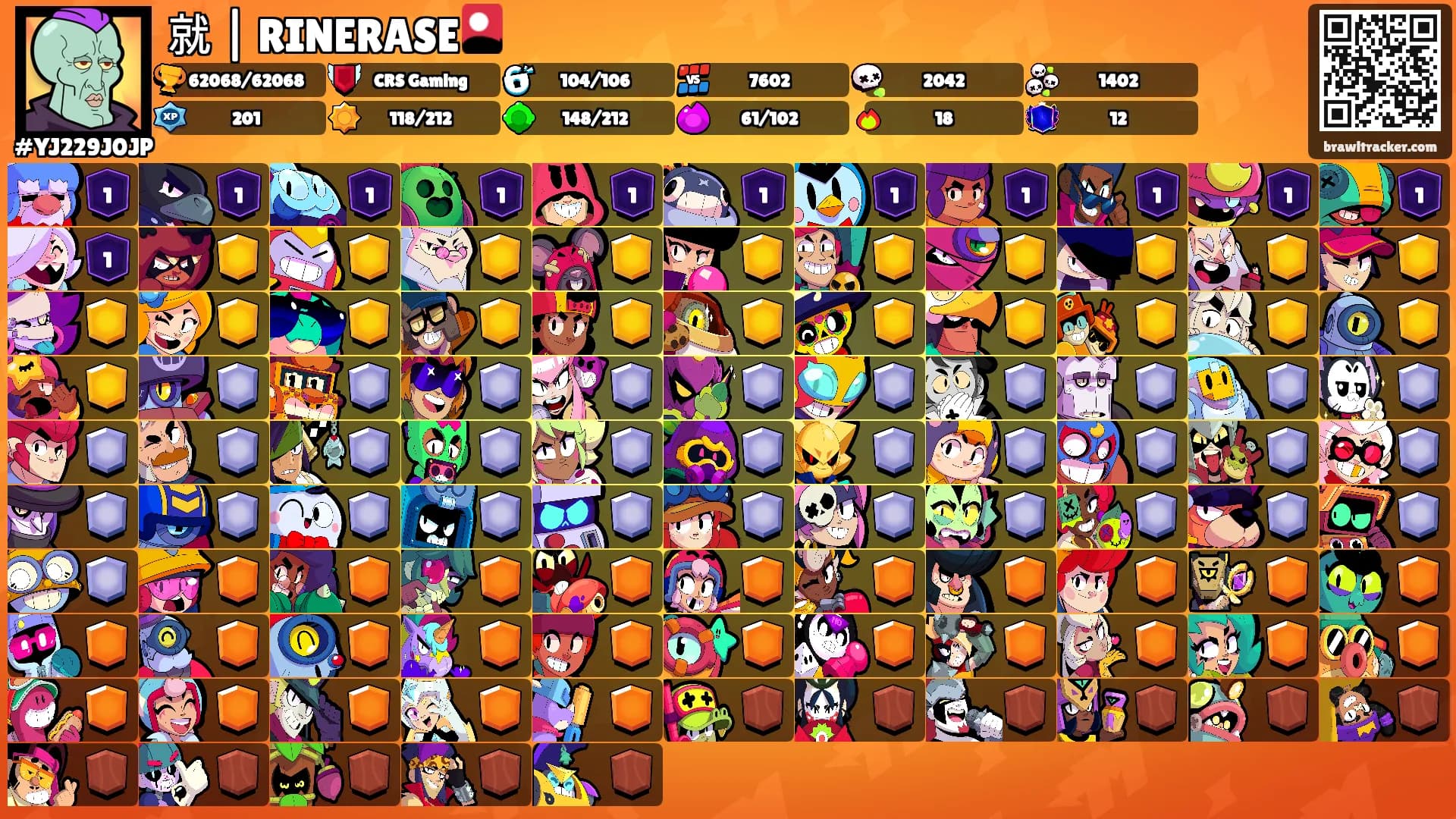 就 | RINERASE🎴's Ranks