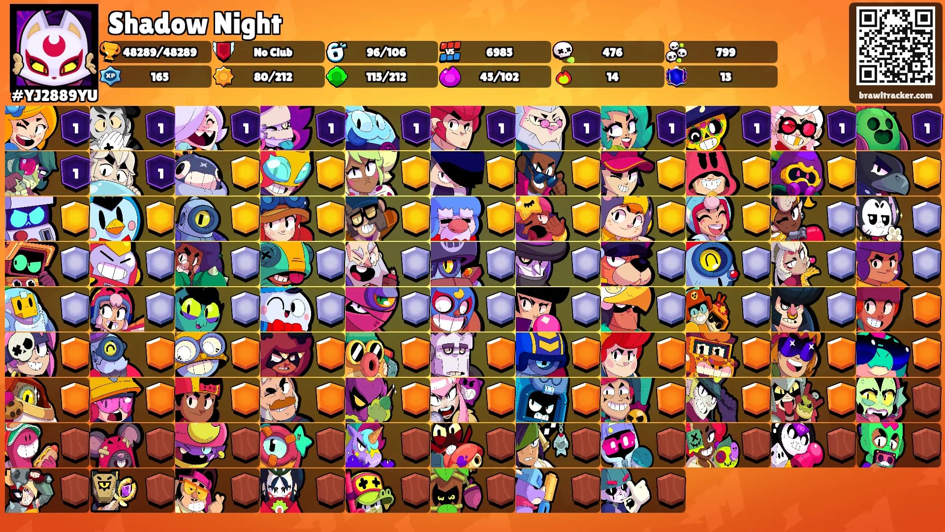 Shadow Night's Ranks
