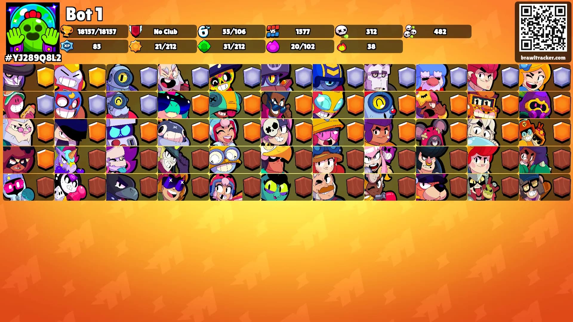 Bot 1's Ranks