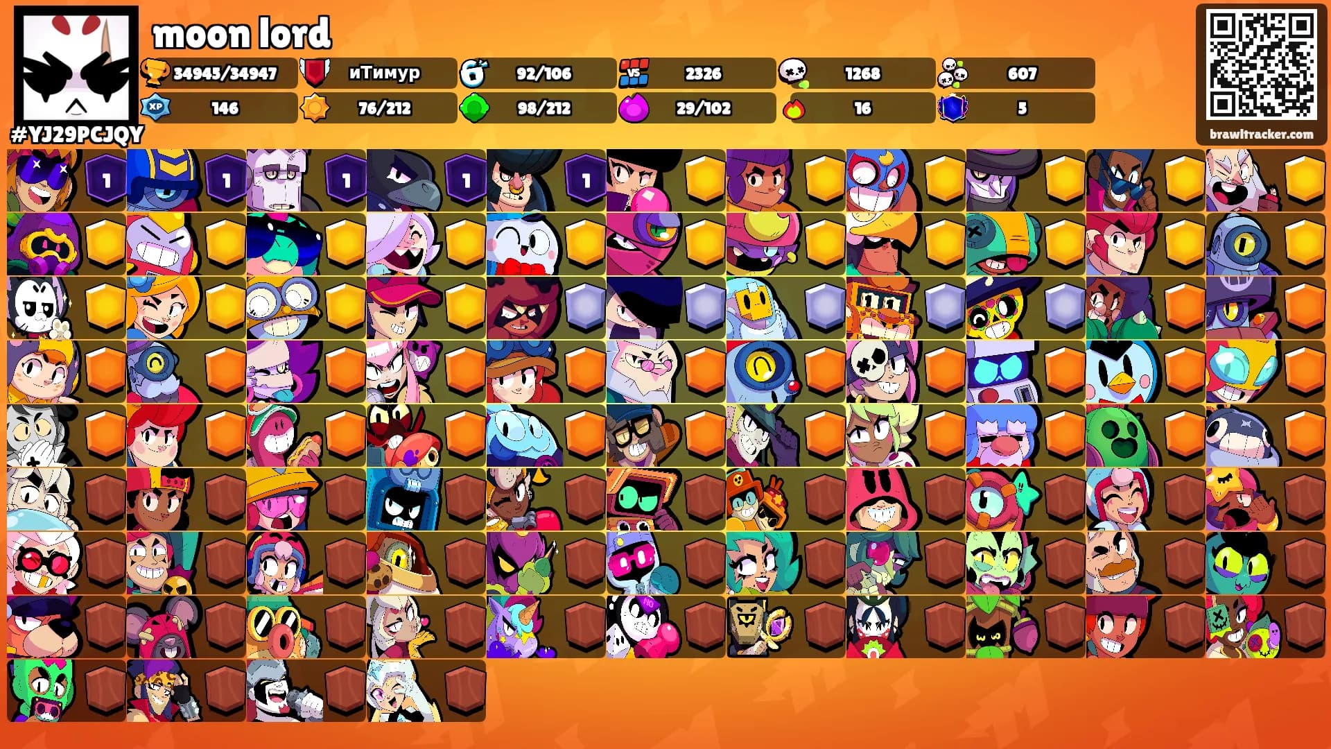moon lord's Ranks
