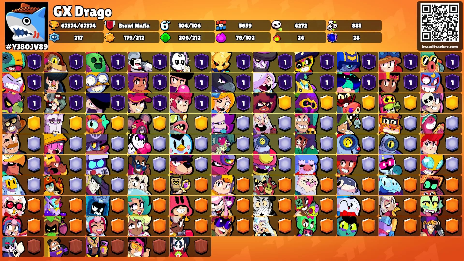 GX Drago's Ranks