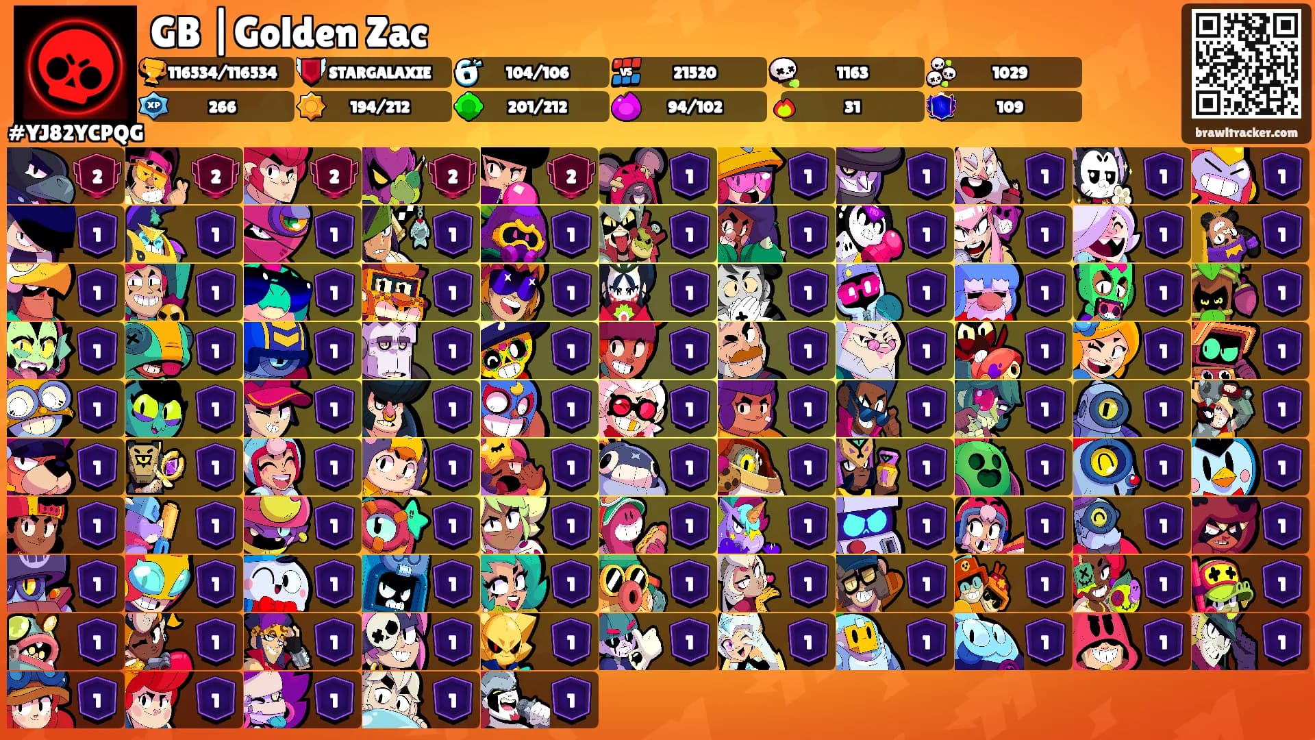 GB |Golden Zac's Ranks