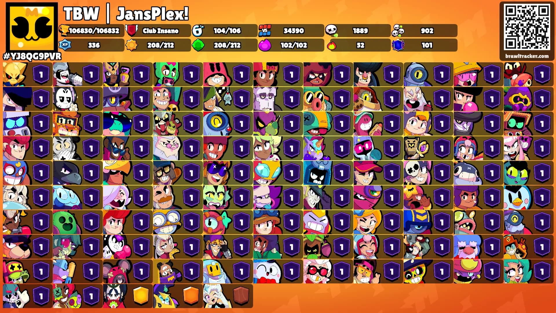 TBW | JansPlex!'s Ranks
