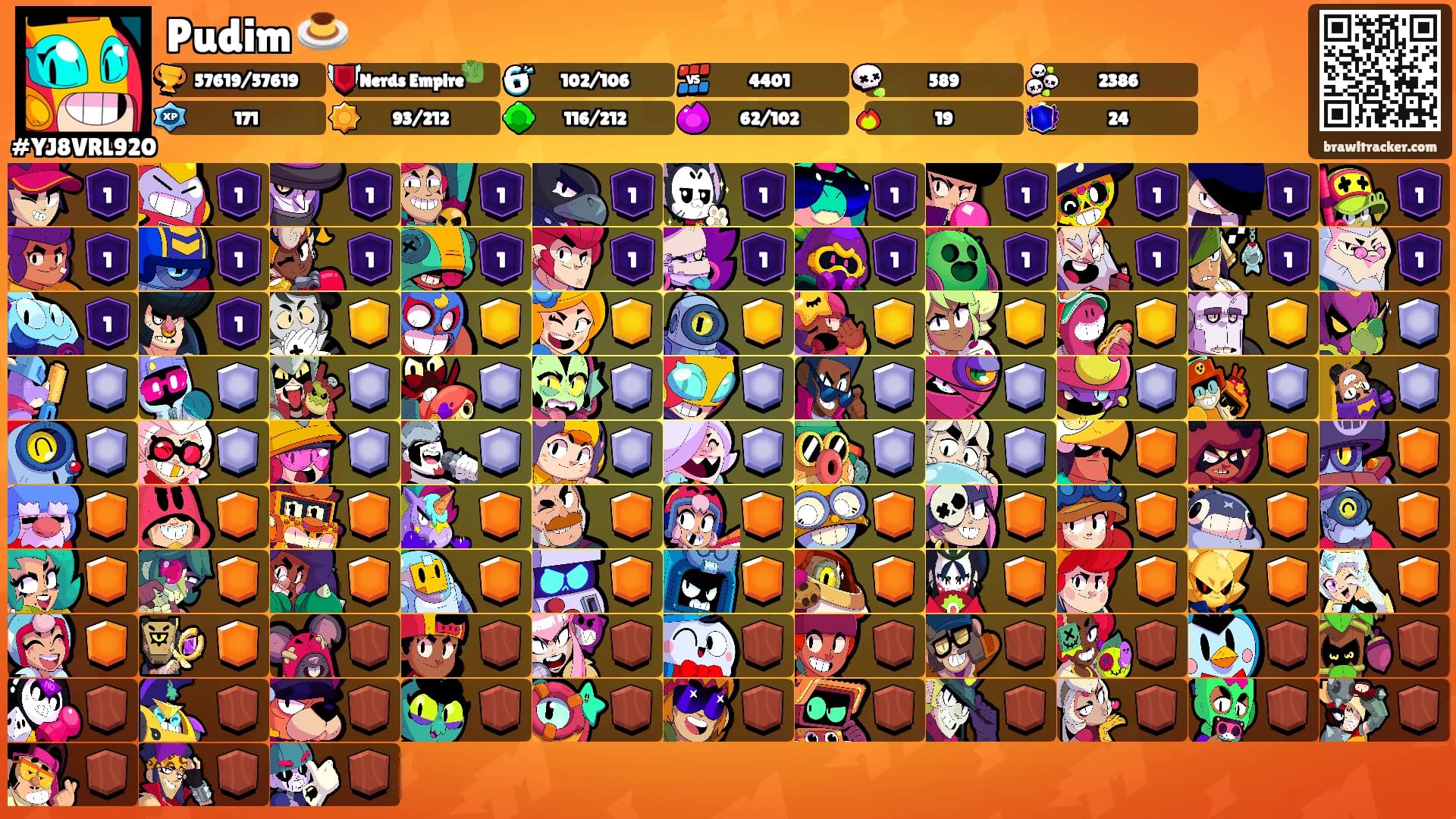Pudim 🍮's Ranks