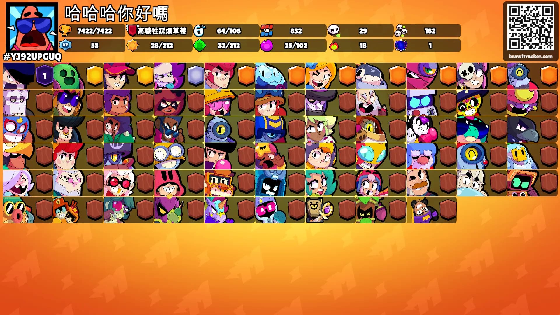 哈哈哈你好嗎's Ranks