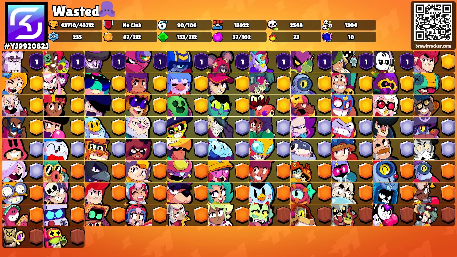 Wasted🐙's Ranks