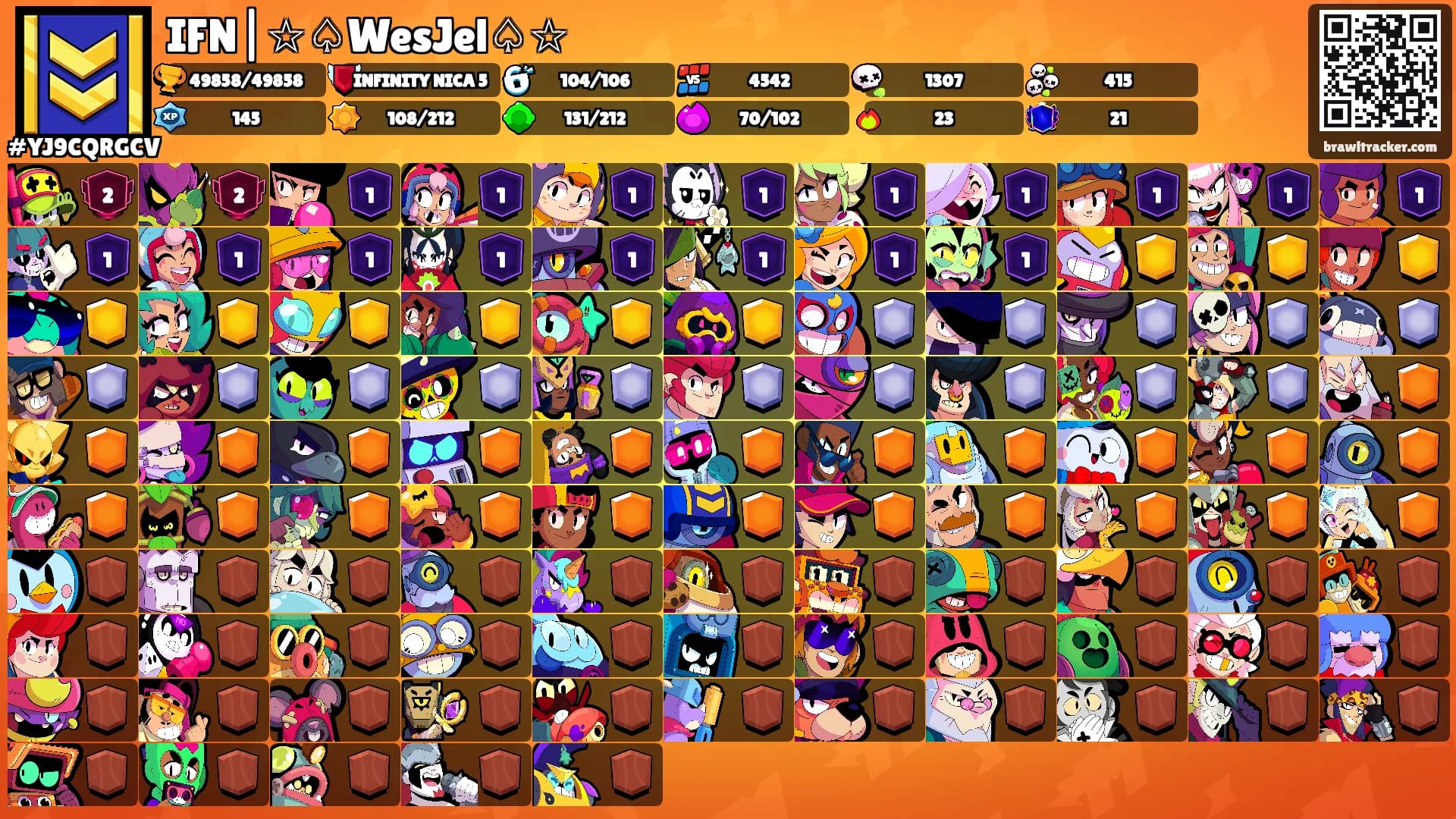 IFN|☆♤WesJel♤☆'s Ranks