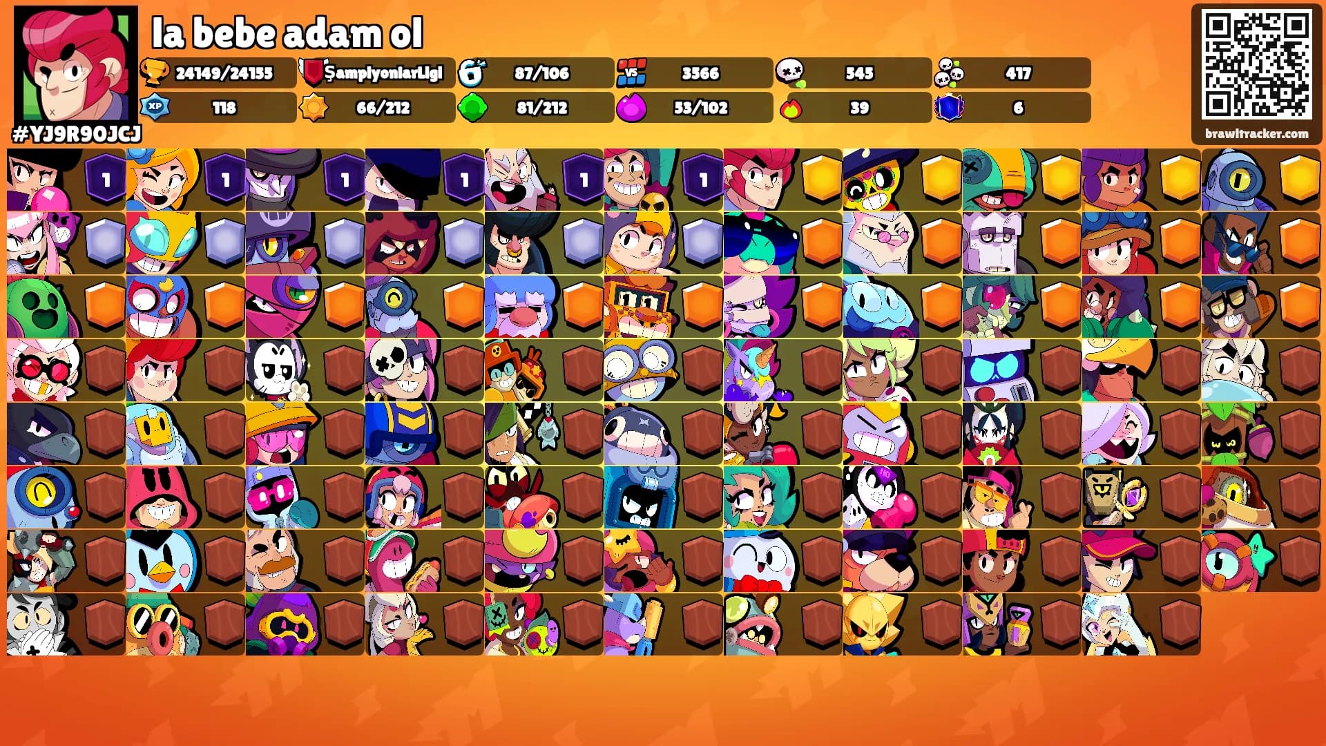 la bebe adam ol's Ranks