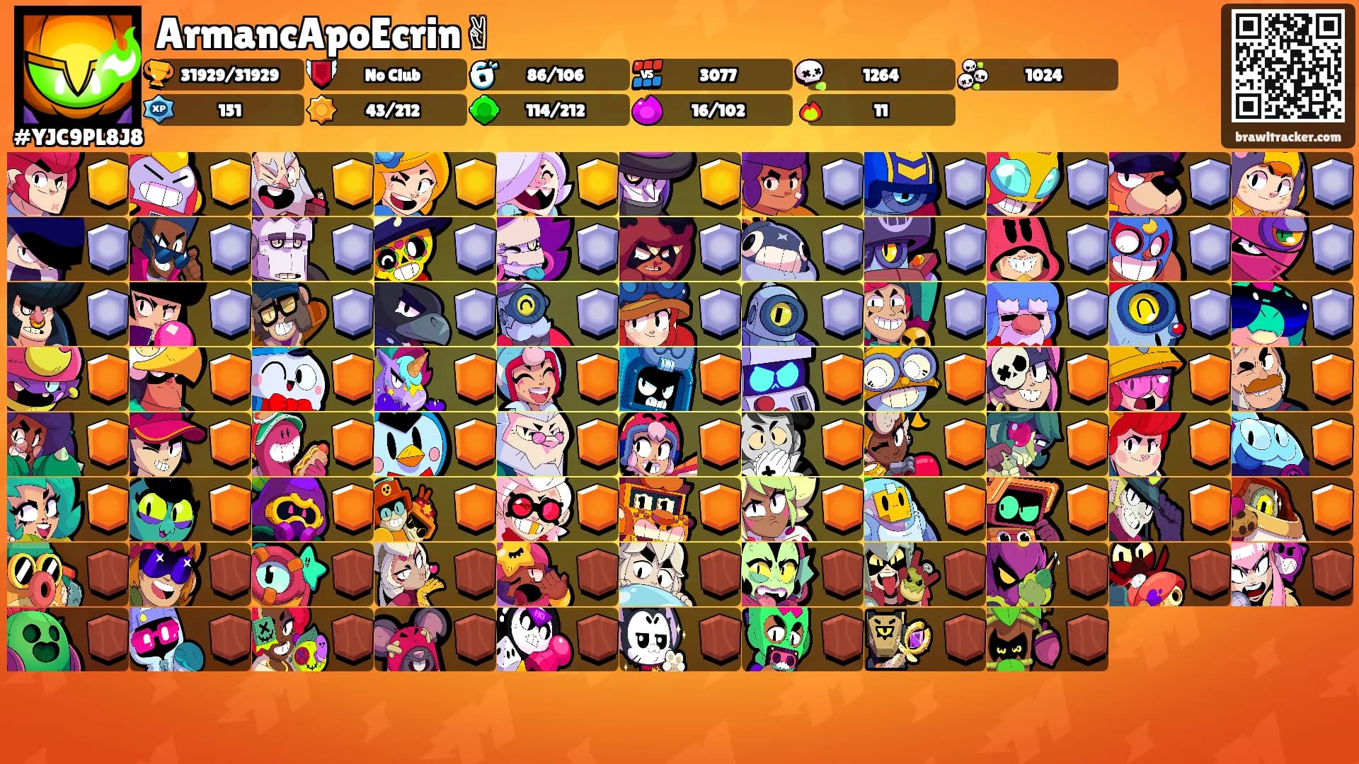 ArmancApoEcrin✌'s Ranks