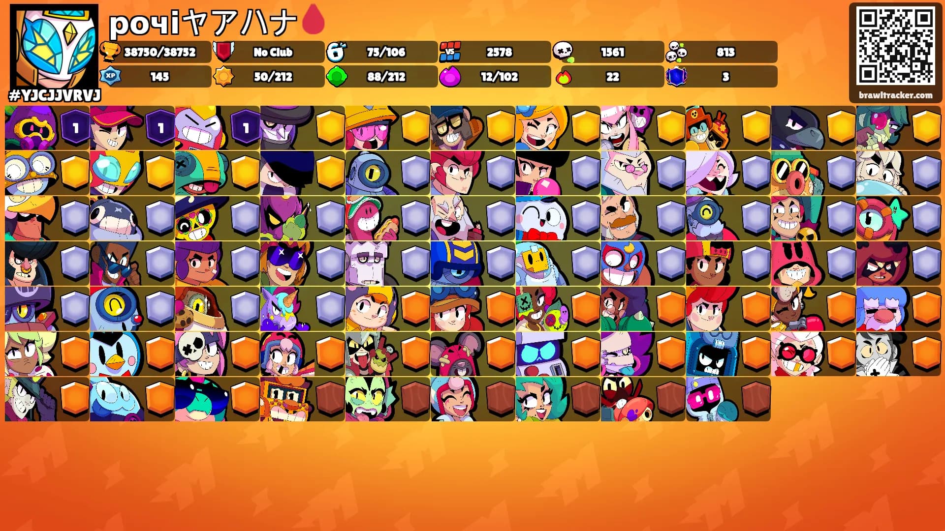 рочіヤアハナ🩸's Ranks
